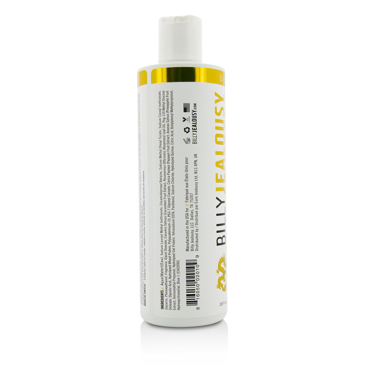 Billy Jealousy Żel do mycia ciała Gold Standard All Over Wash 473ml/16oz