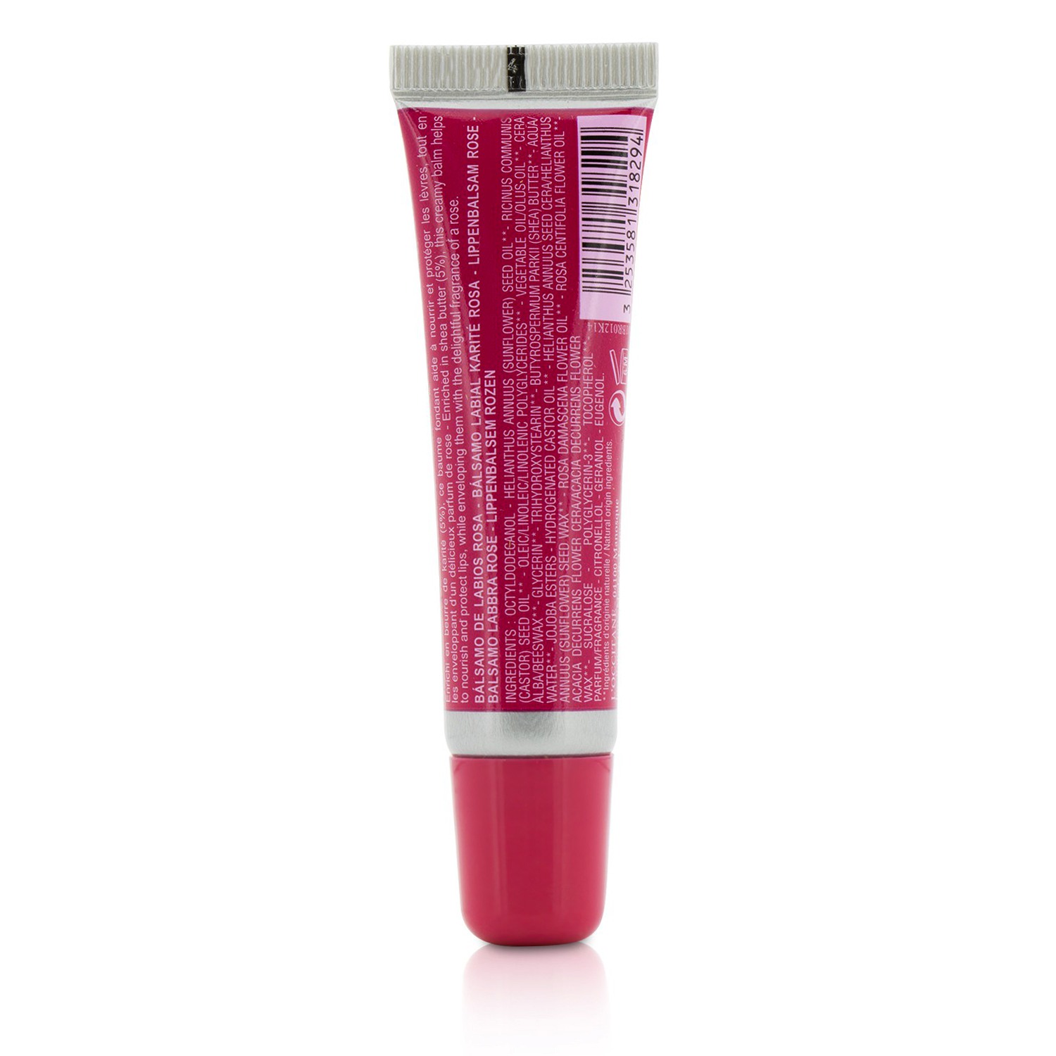 L'Occitane Shea Butter Бальзам для Губ - Delightful Rose 12ml/0.4oz