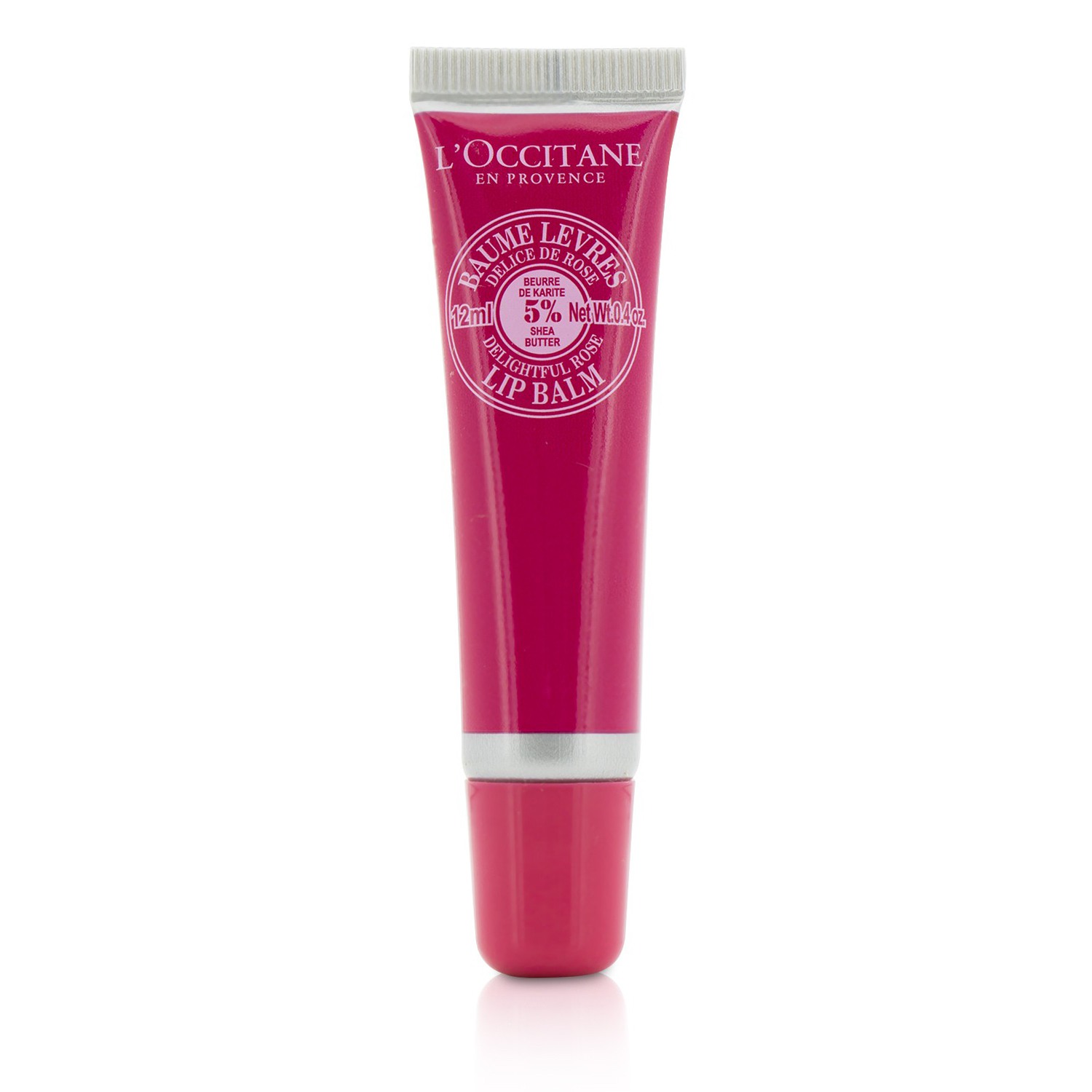 L'Occitane Shea Butter Бальзам для Губ - Delightful Rose 12ml/0.4oz