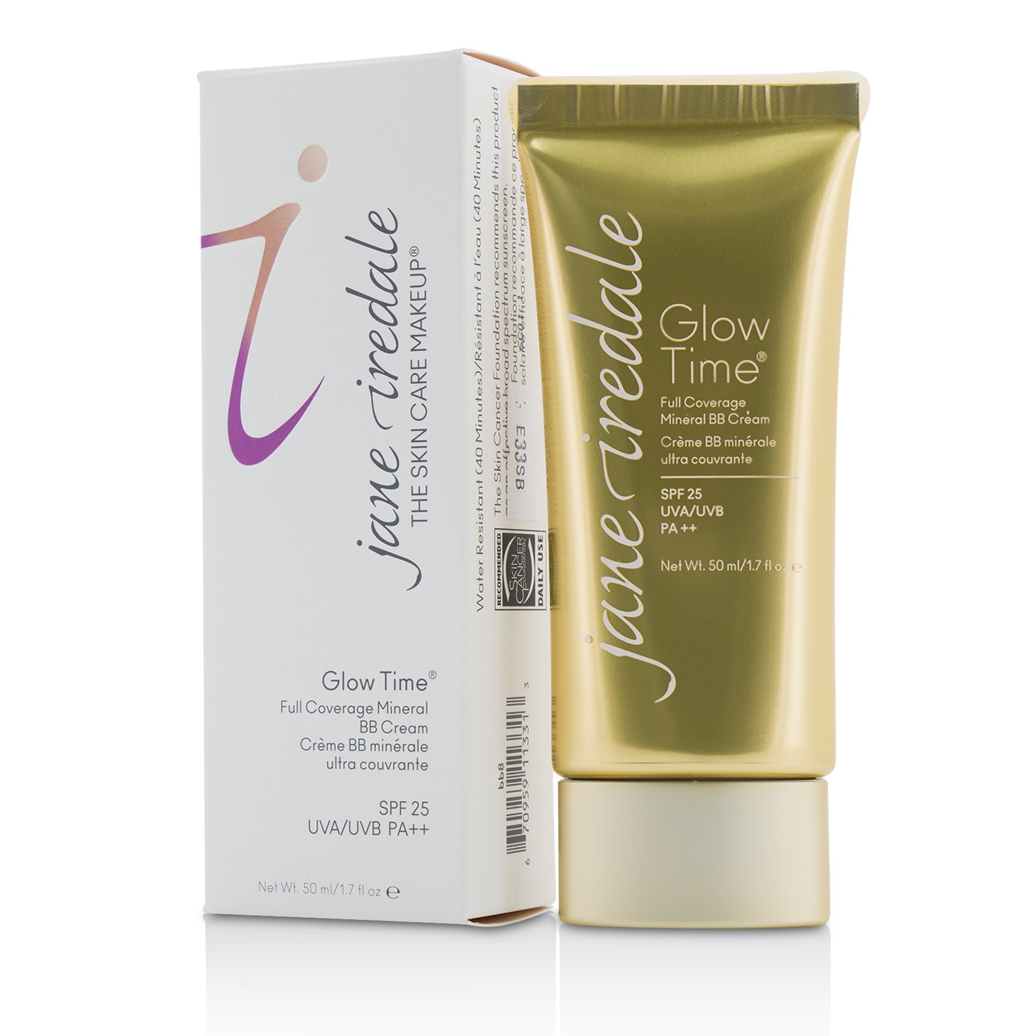 Jane Iredale Krem typu BB z filtrem UV Glow Time Full Coverage Mineral BB Cream SPF 25 50ml/1.7oz