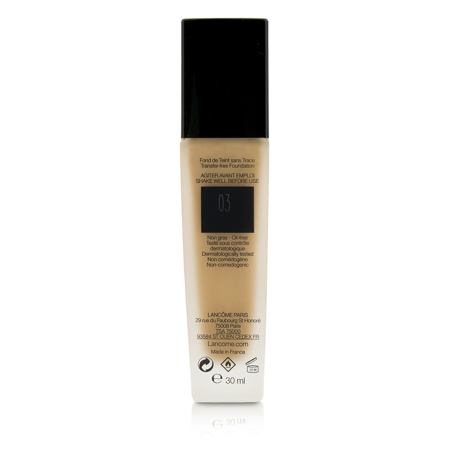 Lancome Teint Idole Ultra Wear 24H Wear & Comfort Foundation SPF 15 30ml/1oz