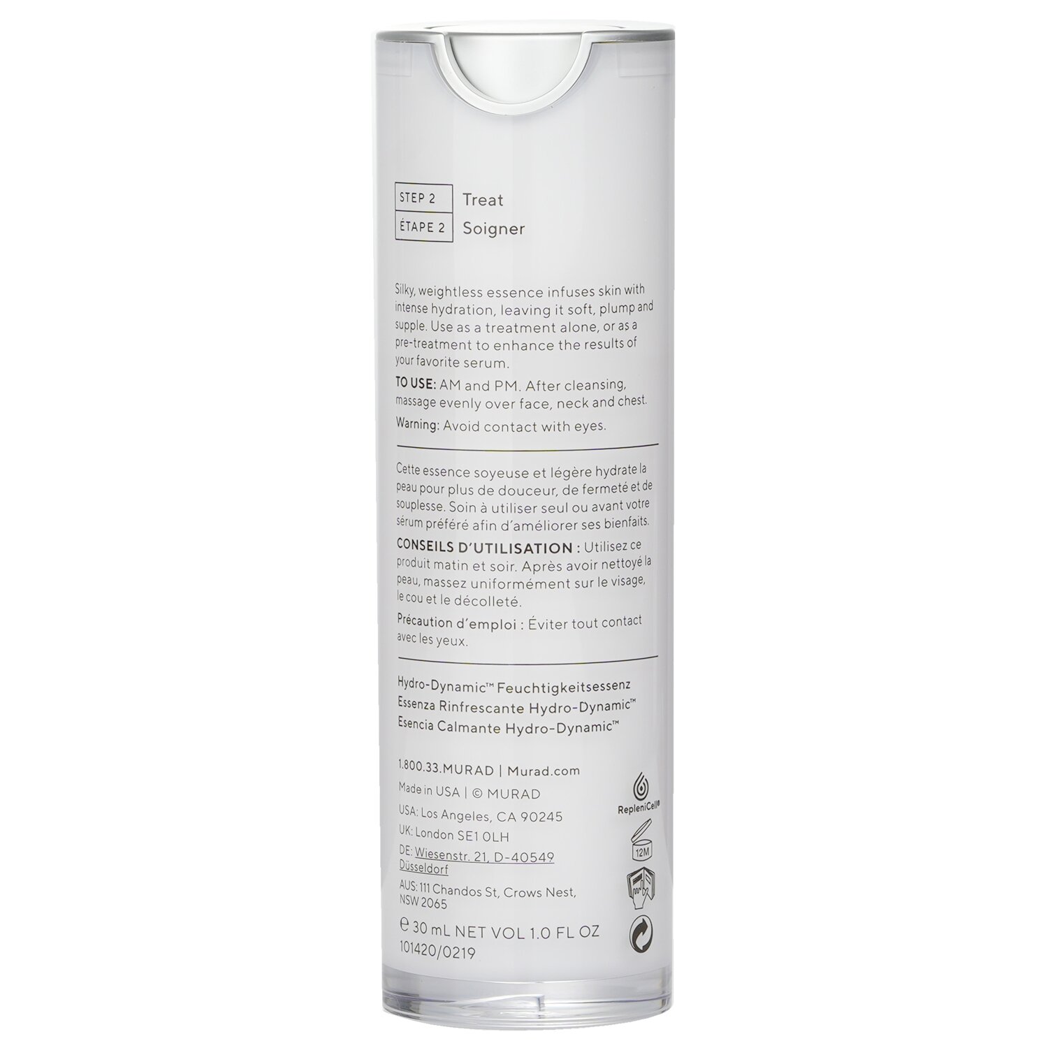 Murad Hydro-Dynamic Quenching Essence 30ml/1oz
