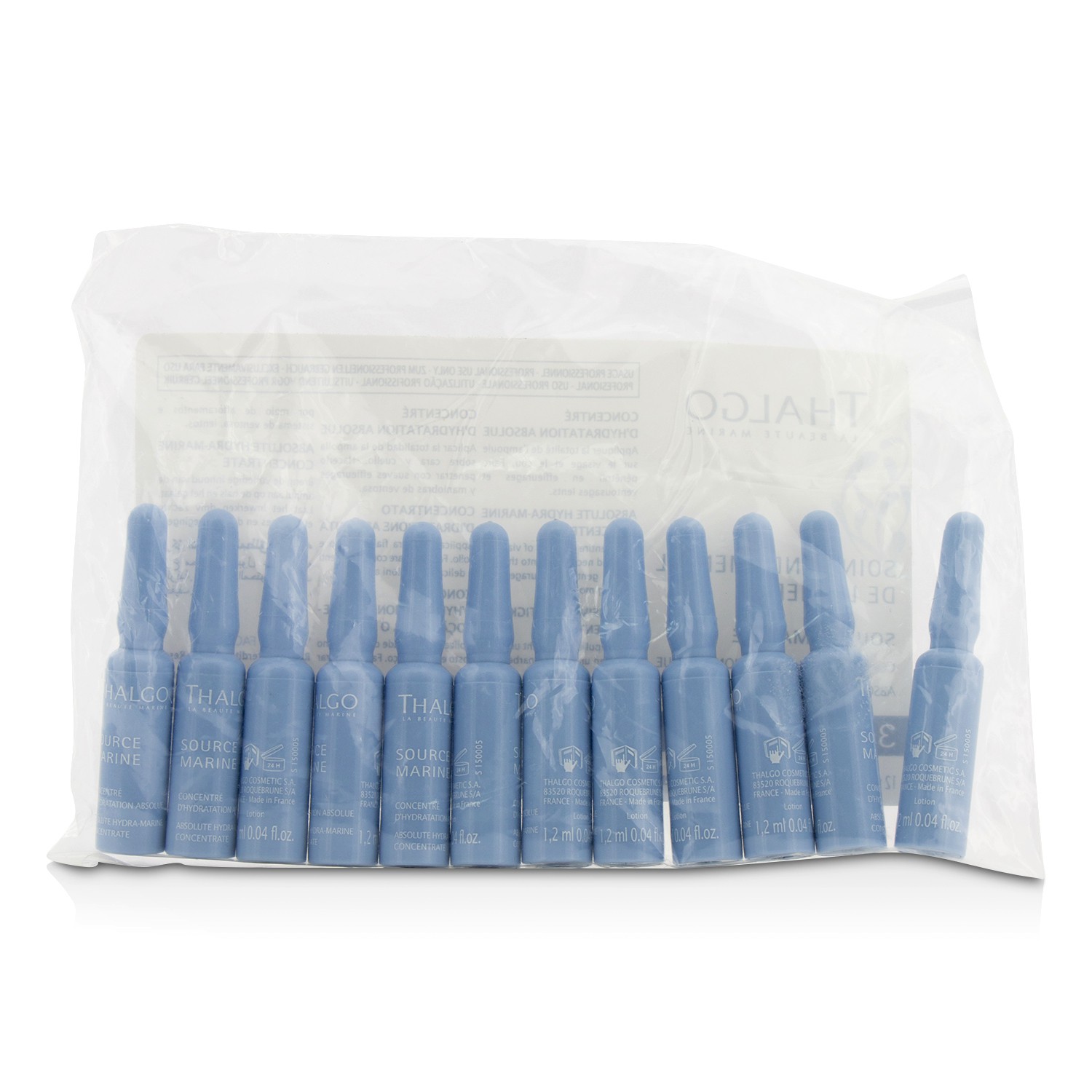 Thalgo Source Marine Absolute Hydra-Marine Concentrate (Salon Size; In Pack) 12x1.2ml/0.04oz