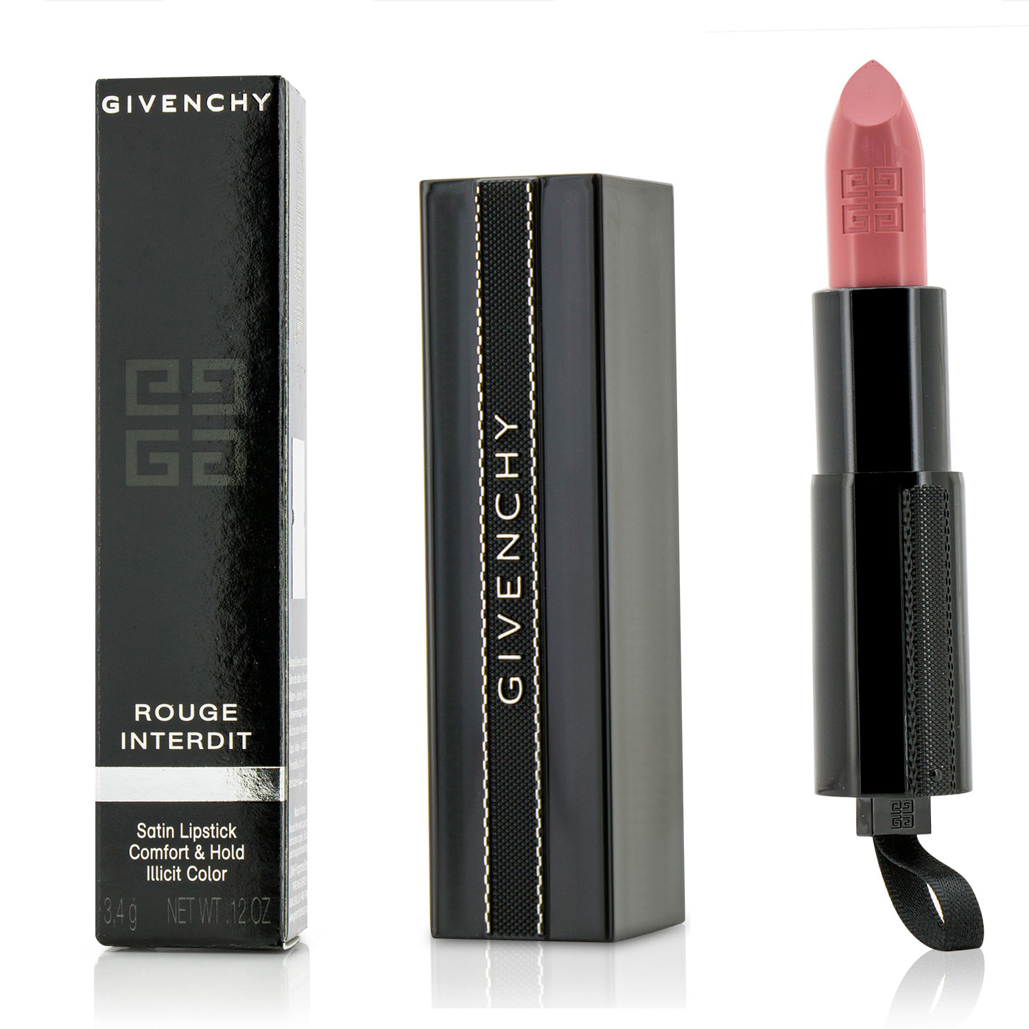 Givenchy Rouge Interdit Satin Lipstick 3.4g/0.12oz