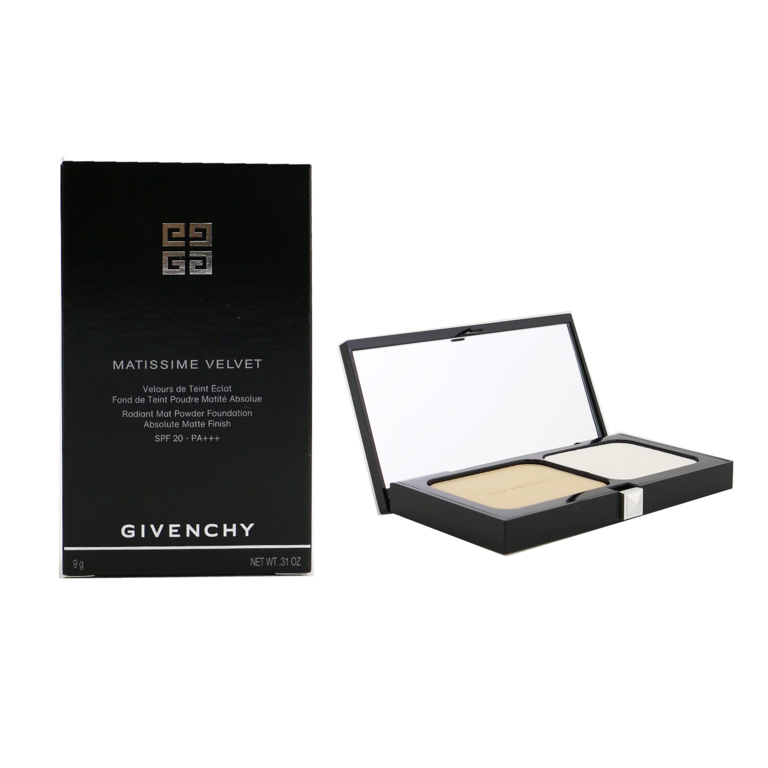 Givenchy Matissime Velvet Сияющая Матирующая Пудровая Основа SPF 20 9g/0.31oz