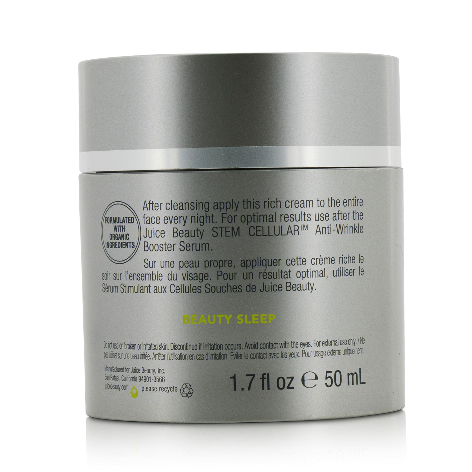 Juice Beauty Stem Cellular Anti-Wrinkle Overnight Cream 50ml/1.7oz