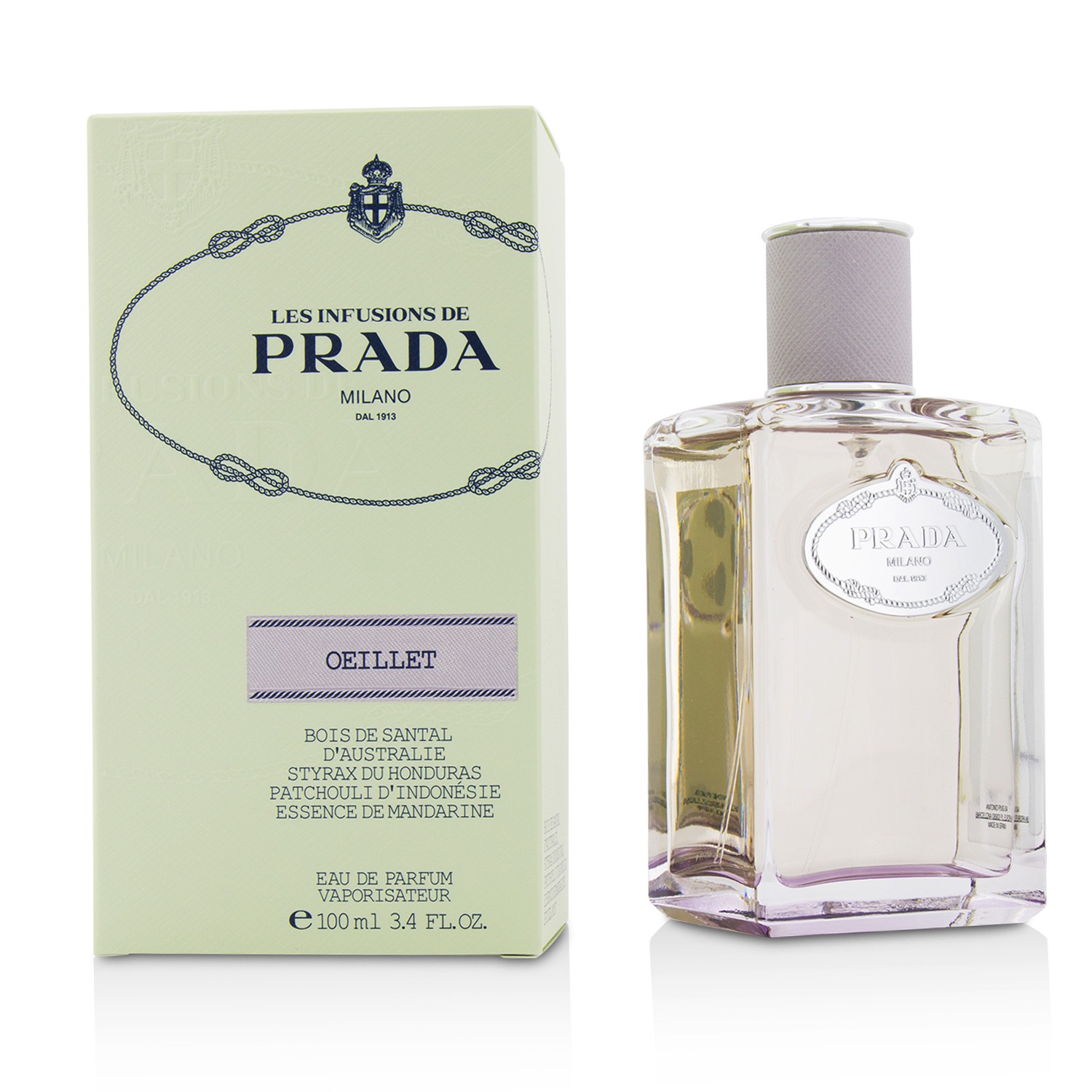 Prada Les Infusions Oeillet Eau De Parfum Spray 100ml/3.4oz