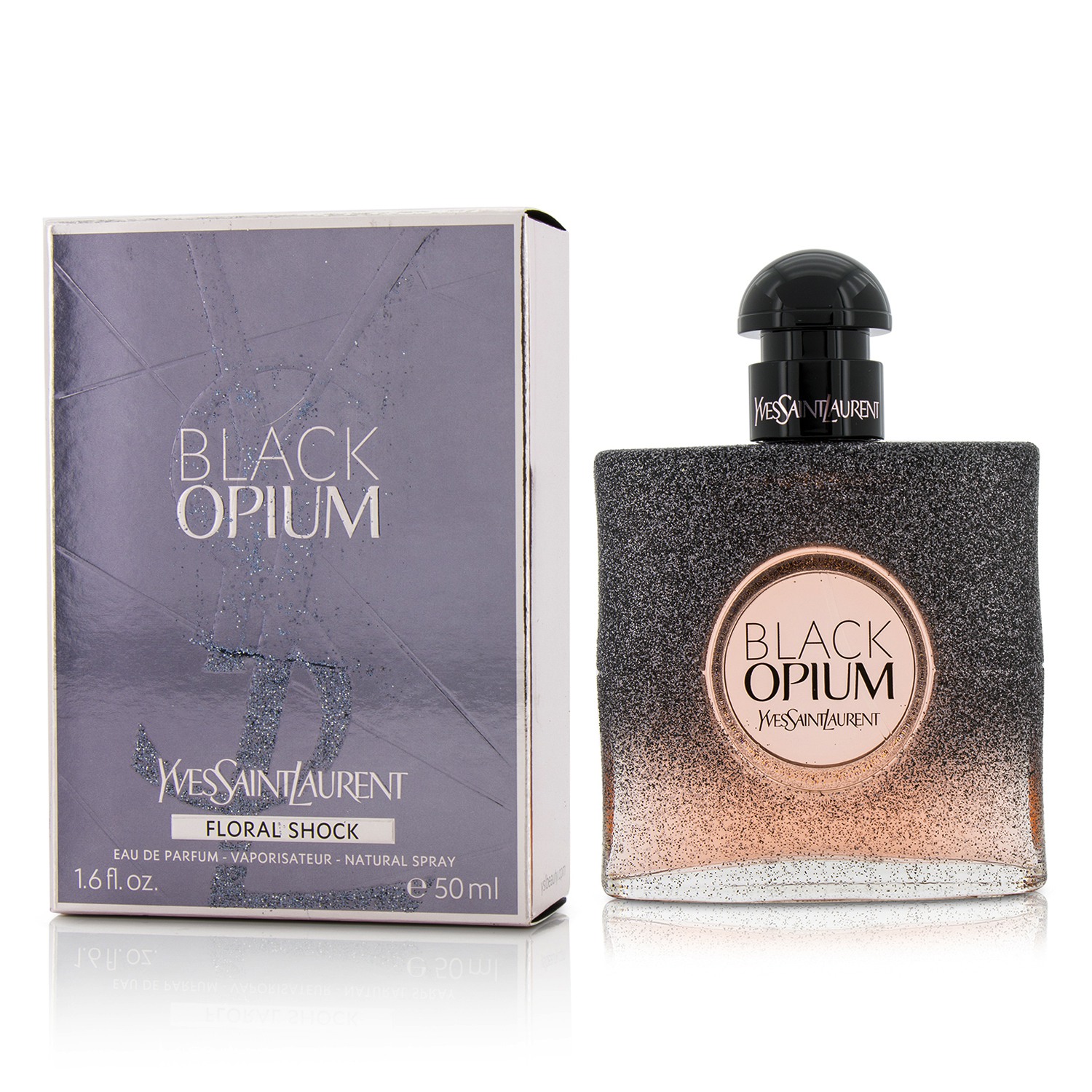 Yves Saint Laurent Black Opium Floral Shock Eau De Parfum Spray 50ml/1.6oz