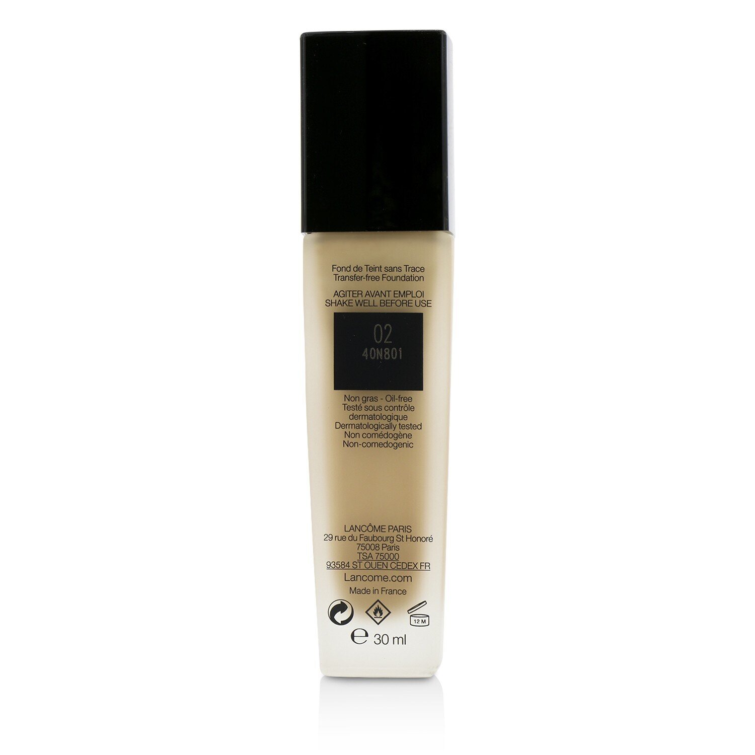 Lancome Teint Idole Ultra Wear 24H Wear & Comfort Foundation SPF 15 30ml/1oz