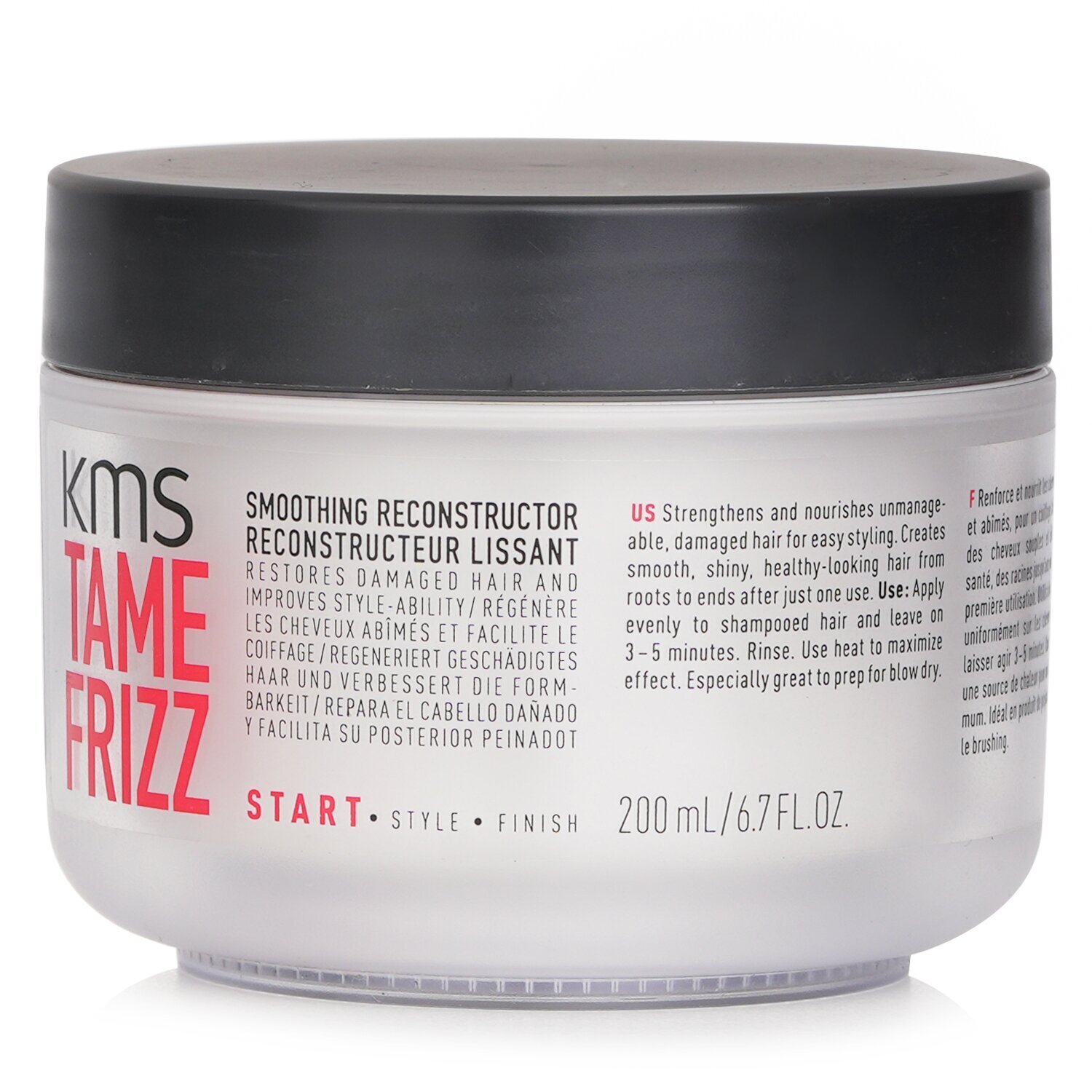 KMS California Tame Frizz Smoothing Reconstructor (Restores Damaged Hair and Improves Style-Ability) 200ml/6.7oz