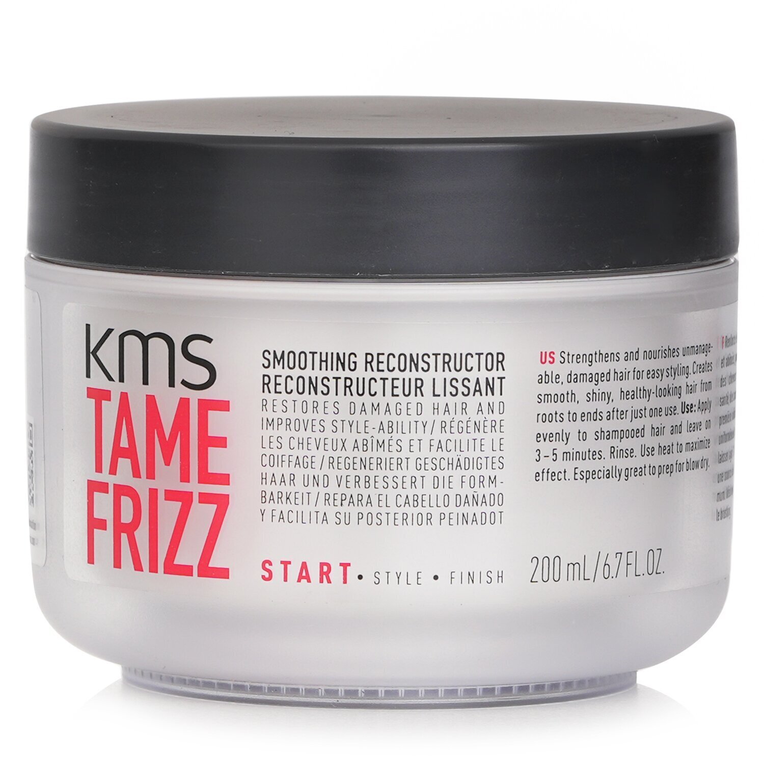 KMS California Tame Frizz Smoothing Reconstructor (Restores Damaged Hair and Improves Style-Ability) 200ml/6.7oz