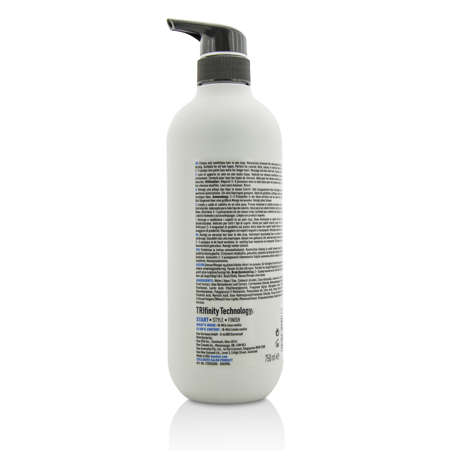 KMS California Moist Repair Cleansing Conditioner מרכך (Gentle Cleansing and Moisture) 750ml/25.3oz