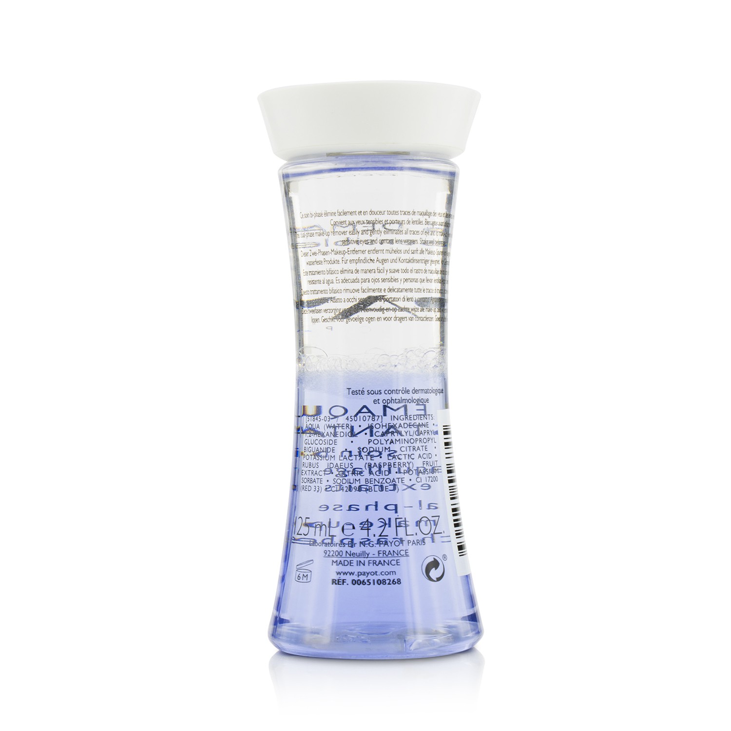 Payot Les Demaquillantes Demaquillant Instantane Yeux Dual-Phase Waterproof Make-Up Remover - For Sensitive Eye 125ml/4.2oz