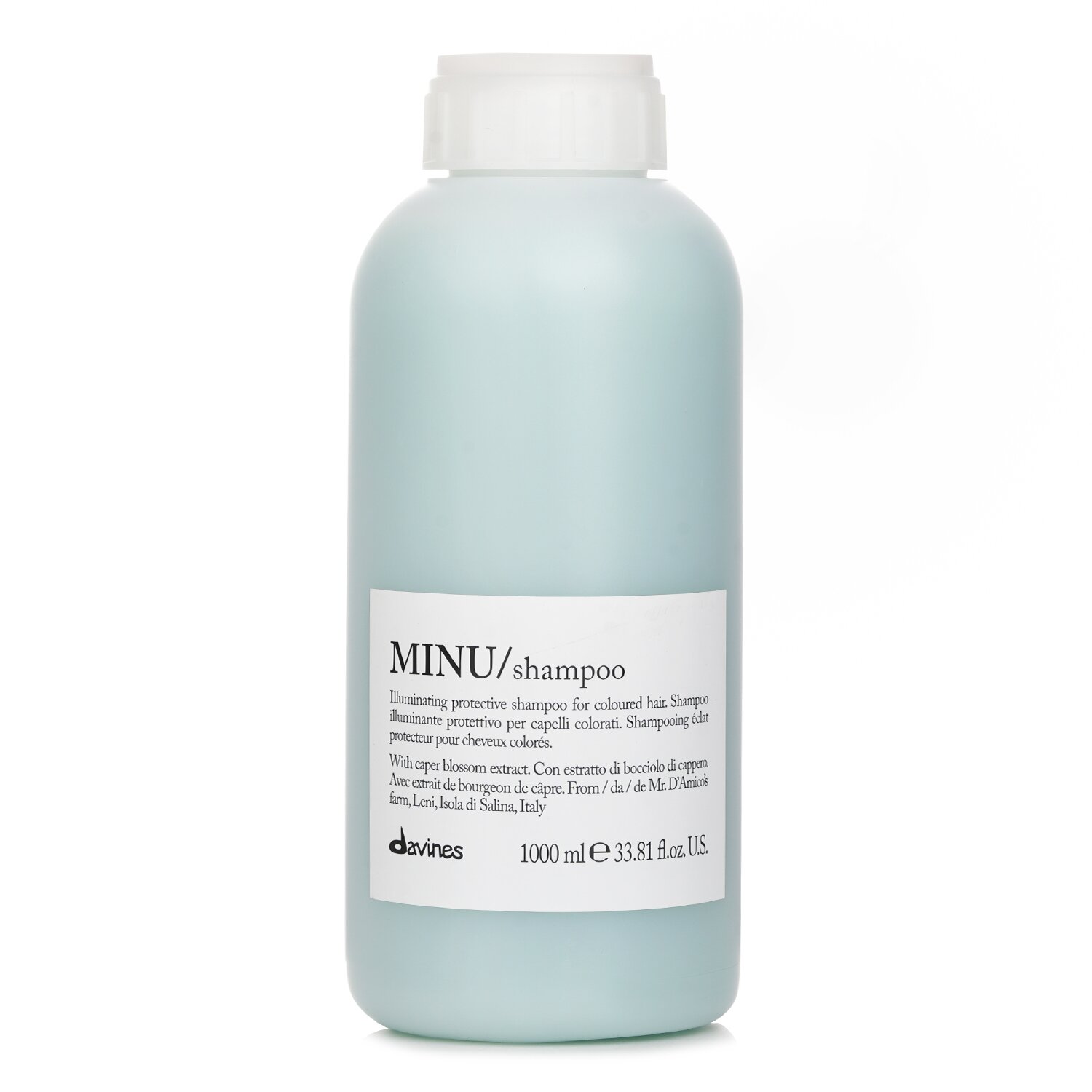 Davines Minu Shampoo Illuminating Protective Shampoo (For Coloured Hair) 1000ml/33.8oz
