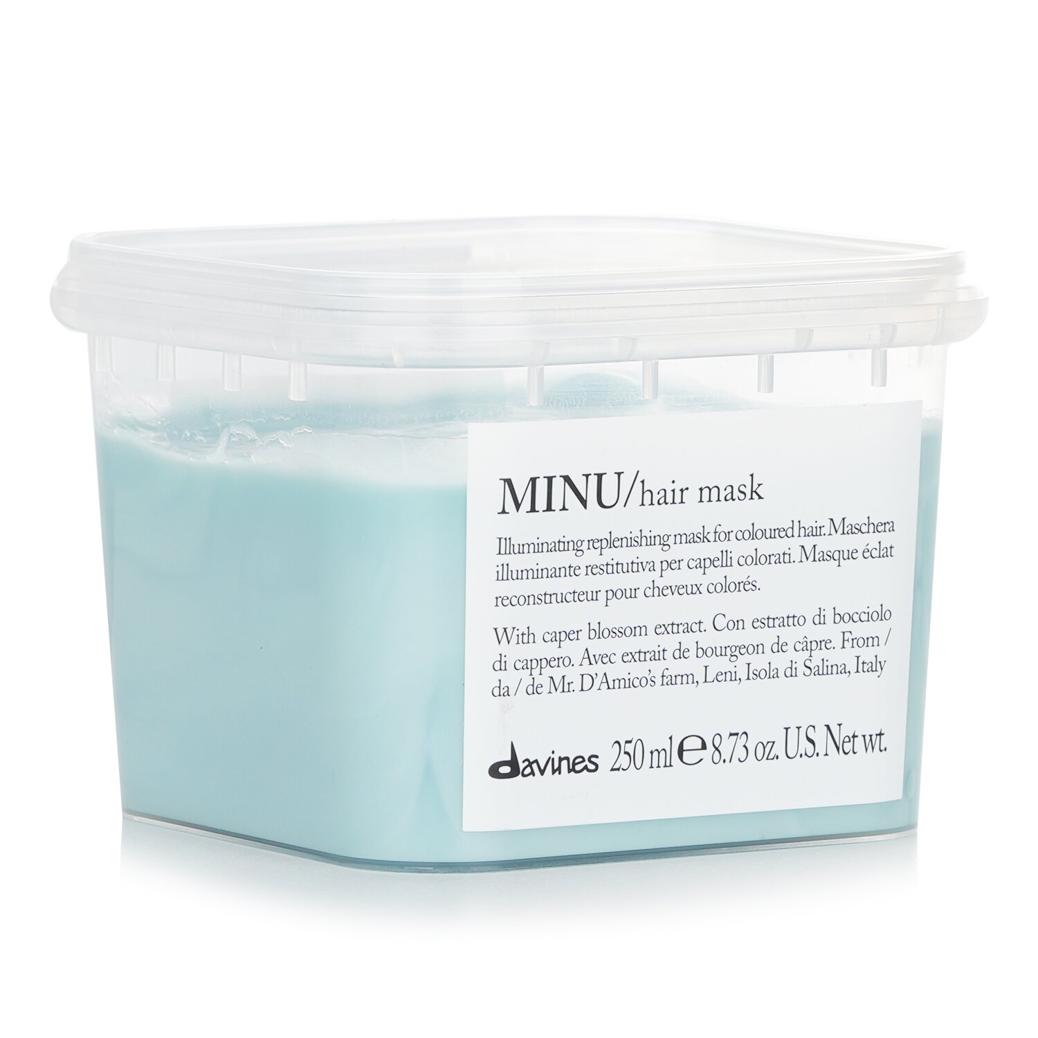 Davines Minu Pak Illuminating Replenishing Mask מסכה לשיער(לשיער צבוע) 250ml/8.73oz