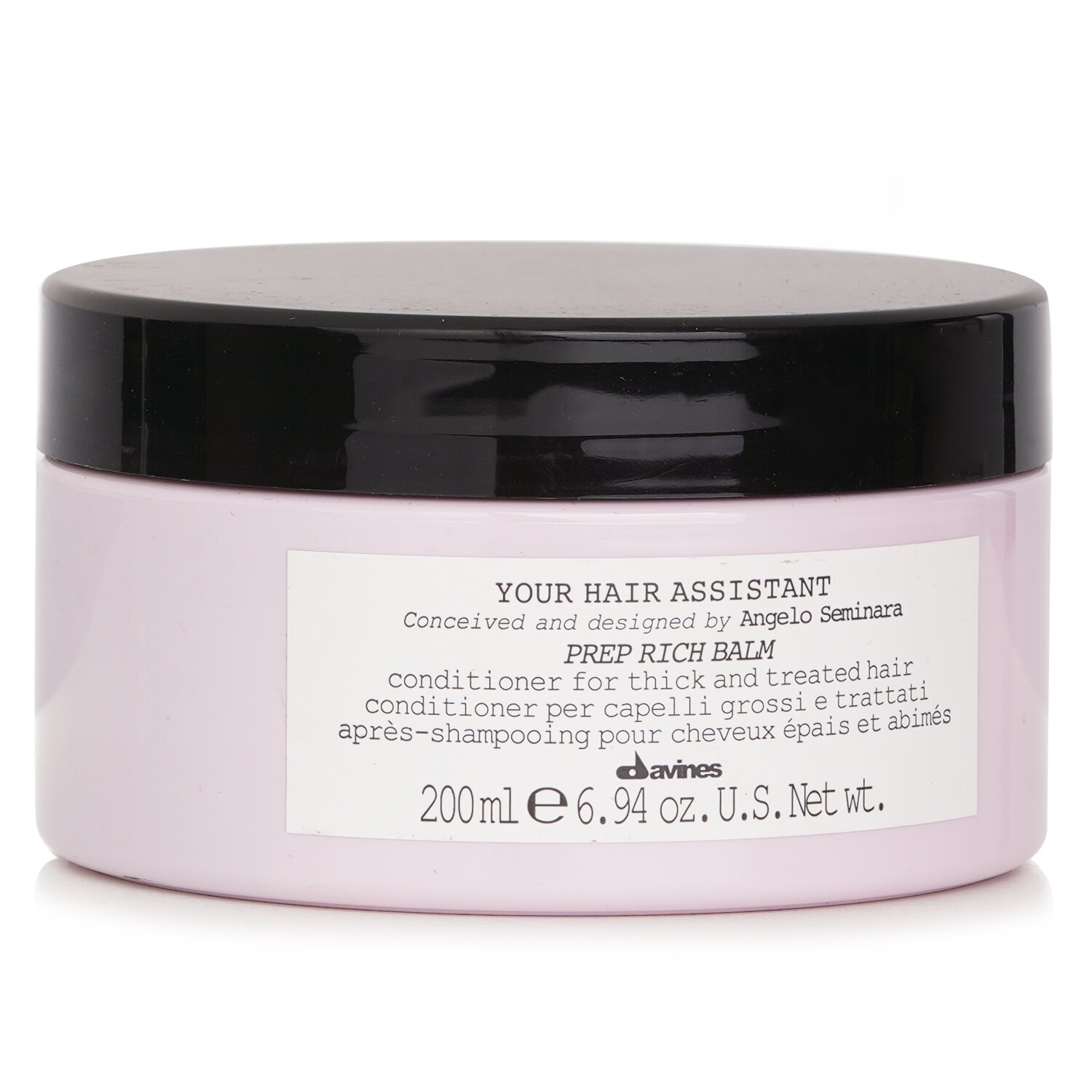 Davines Your Hair Assistant Prep Rich Balm Conditioner (For Thick and Treated Hair) 200ml/6.94oz