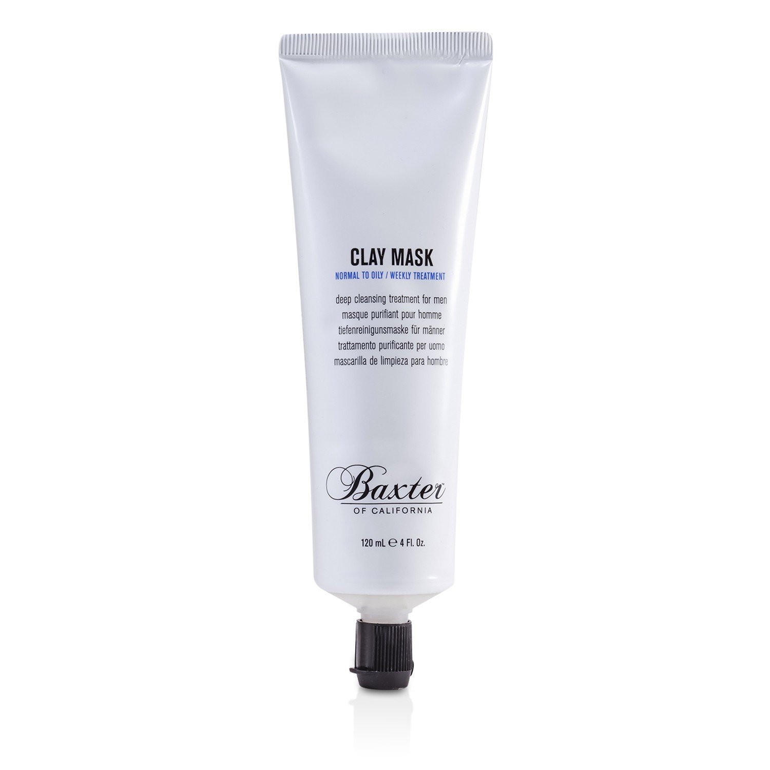 Baxter Of California Clay Mask (Normal to Oily Skin) 120ml/4oz