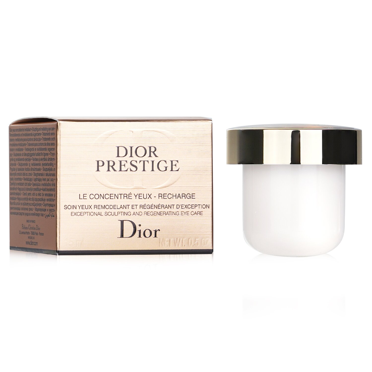 Christian Dior Výjimečná regenerační náplň pro péči o oči Dior Prestige Le Concentré Yeux 15ml/0.5oz