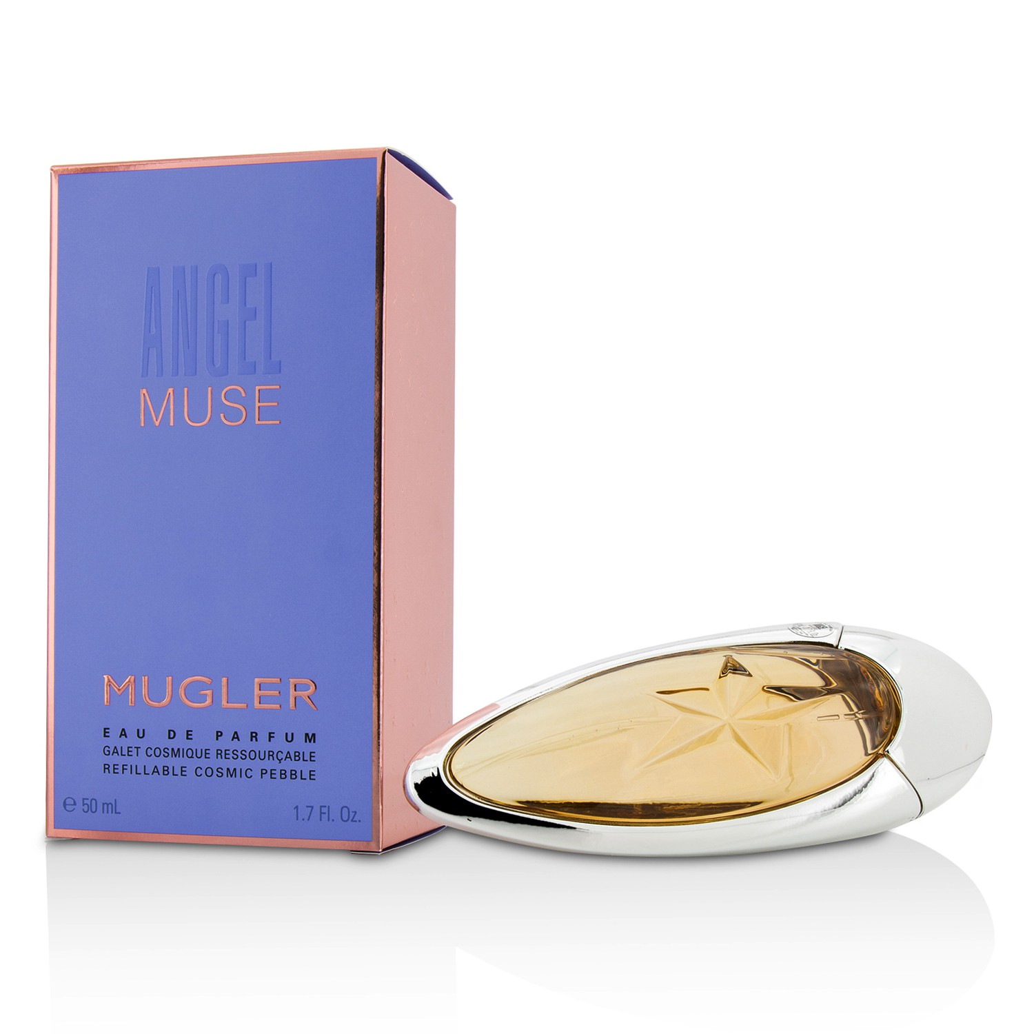 Thierry Mugler (Mugler) Angel Muse Eau De Parfum Spray (Refillable Cosmic Pebble) 50ml/1.7oz