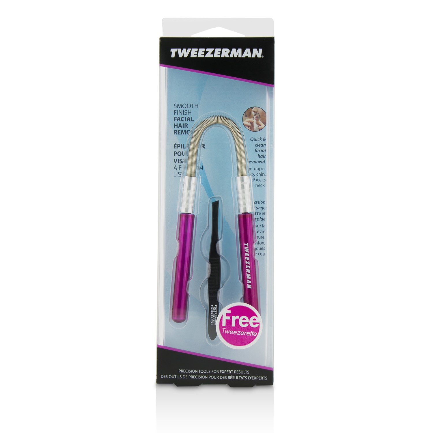 Tweezerman Smooth Finish Facial Hair Remover 2pcs