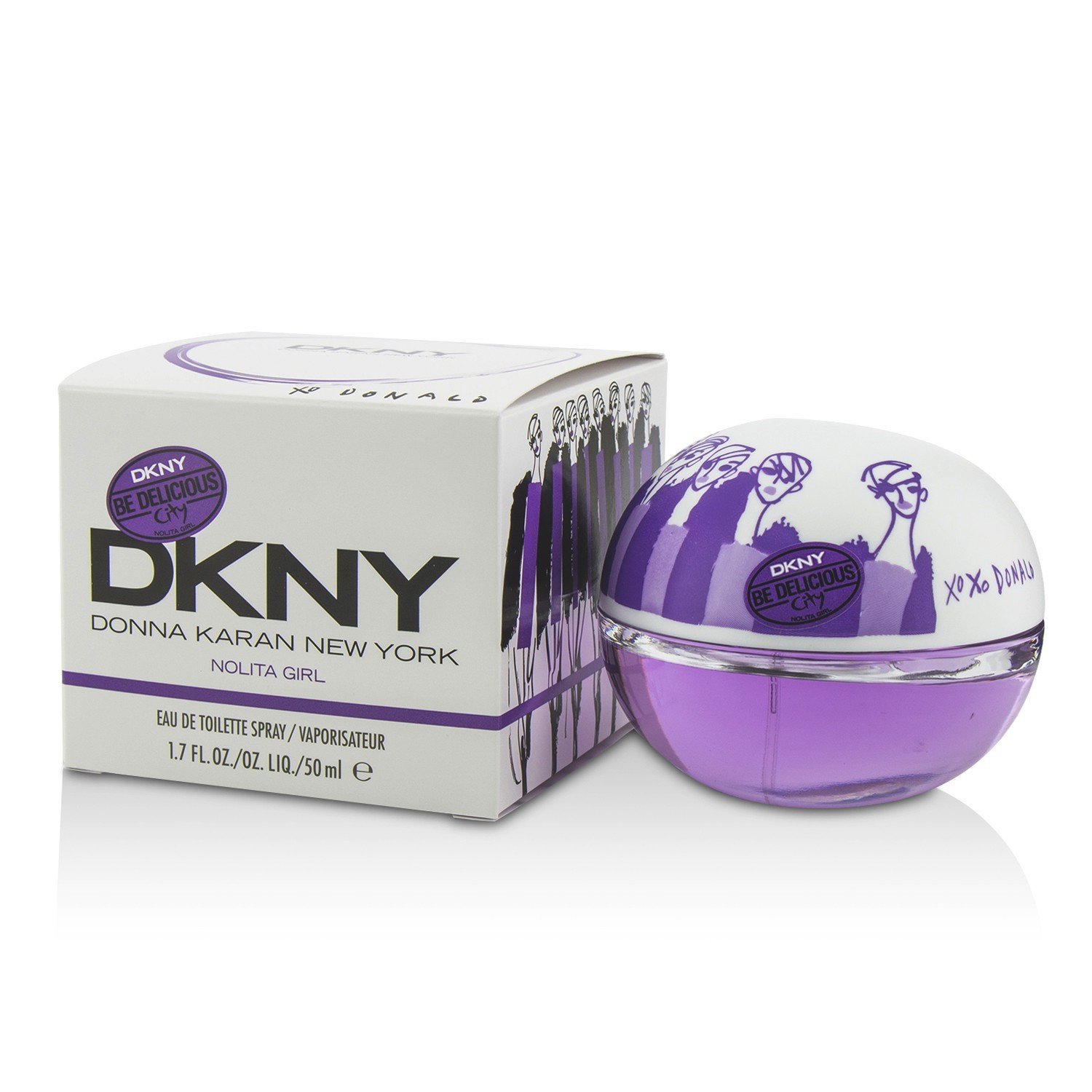 唐娜卡兰 DKNY 都市紫罗兰(诺利塔少女)女士淡香水 50ml/1.7oz