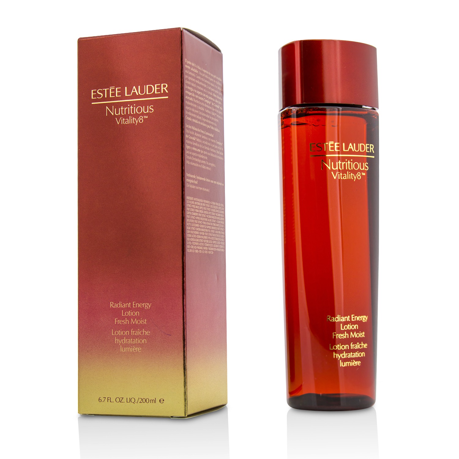 Estee Lauder Nutritious Vitality8 Radiant Energy Lotion Fresh Moist 200ml/6.7oz