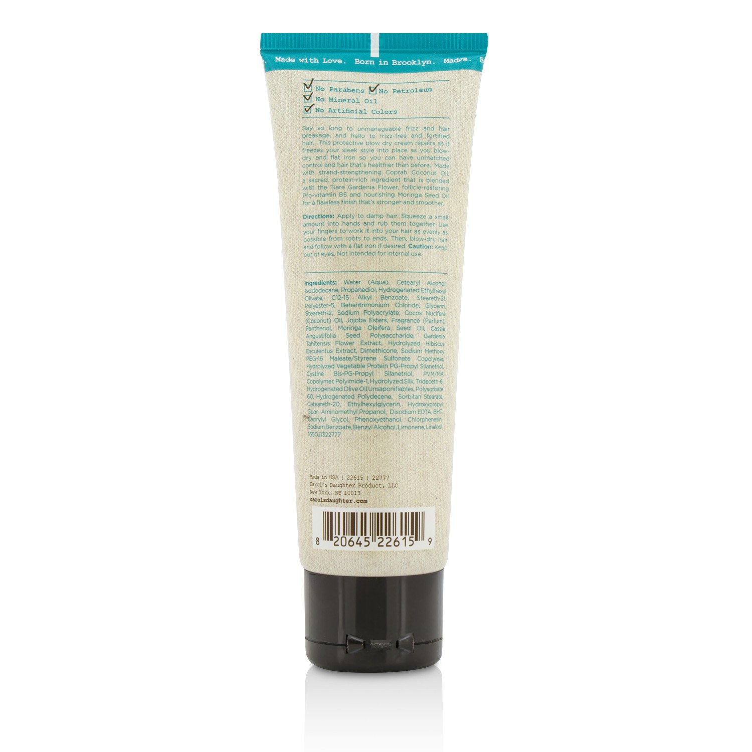Carol's Daughter Sacred Tiare Anti-Breakage & Anti-Frizz Blow Dry Cream (For Damaged, Fragile, Frizzy & Unruly Hair) 90ml/3oz