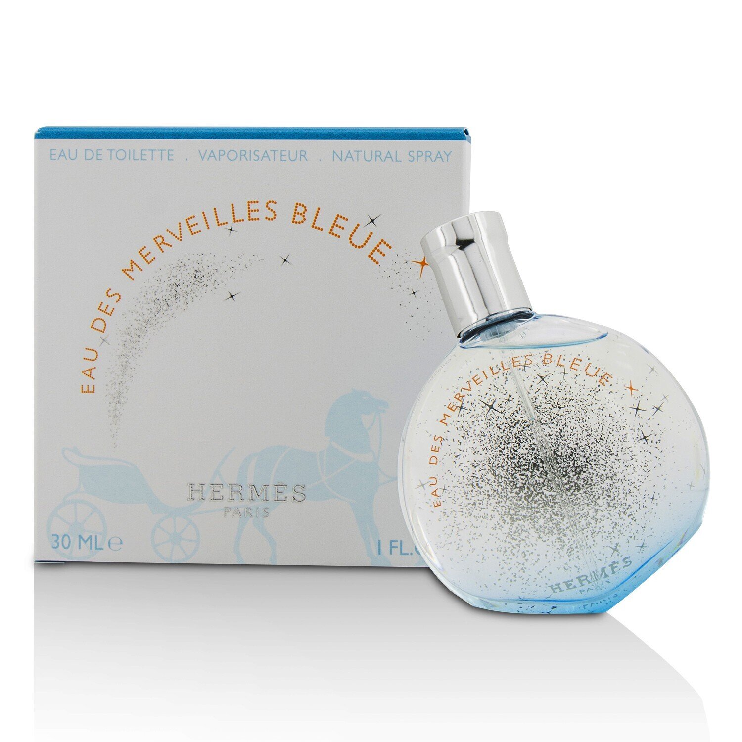 Hermes Eau Des Merveilles Bleue Eau De Toilette Spray 30ml/1oz