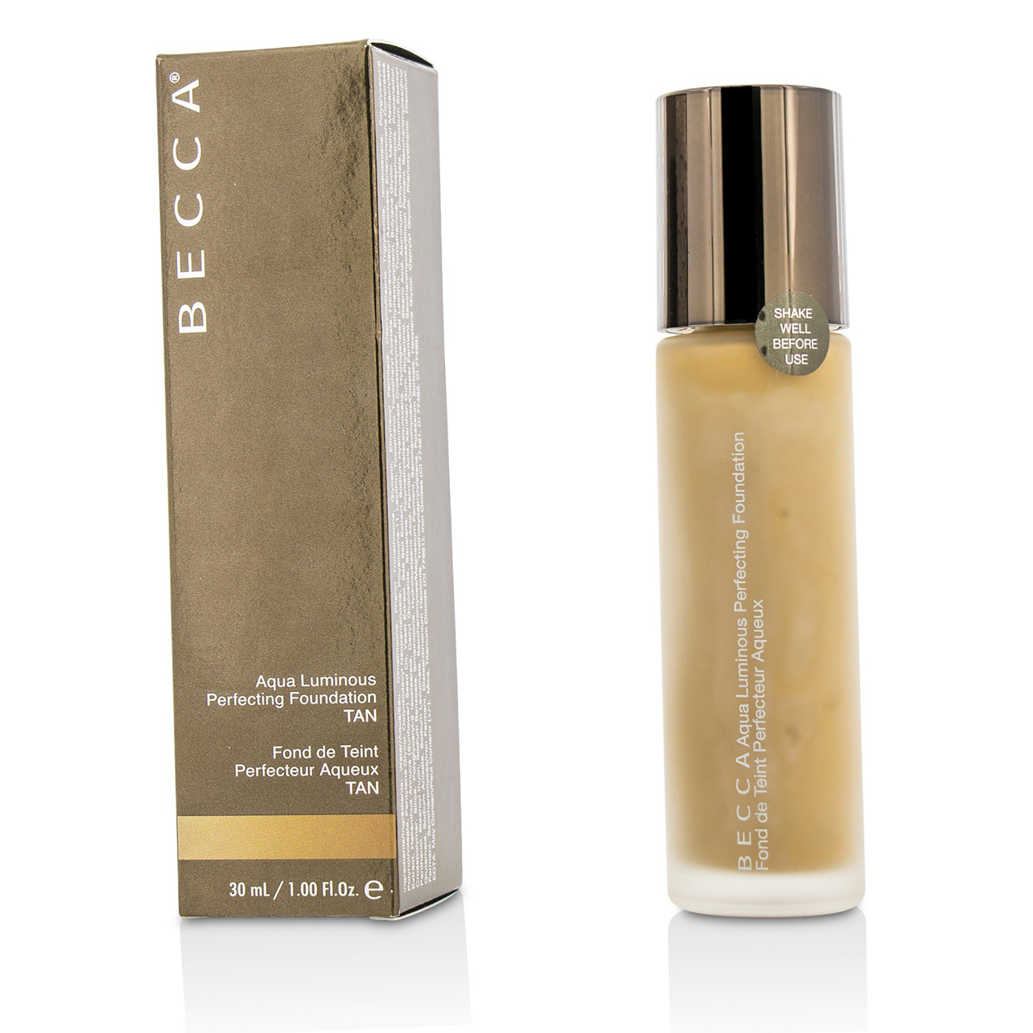 Becca Aqua Luminous Совершенствующая Основа - Tan 30ml/1oz