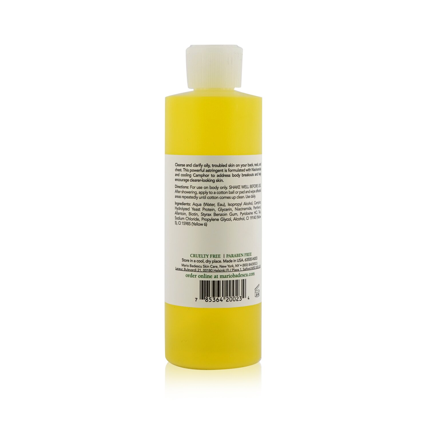 Mario Badescu Special Cleansing Lotion O (For Chest And Back Only) - For All Skin Types 236ml/8oz