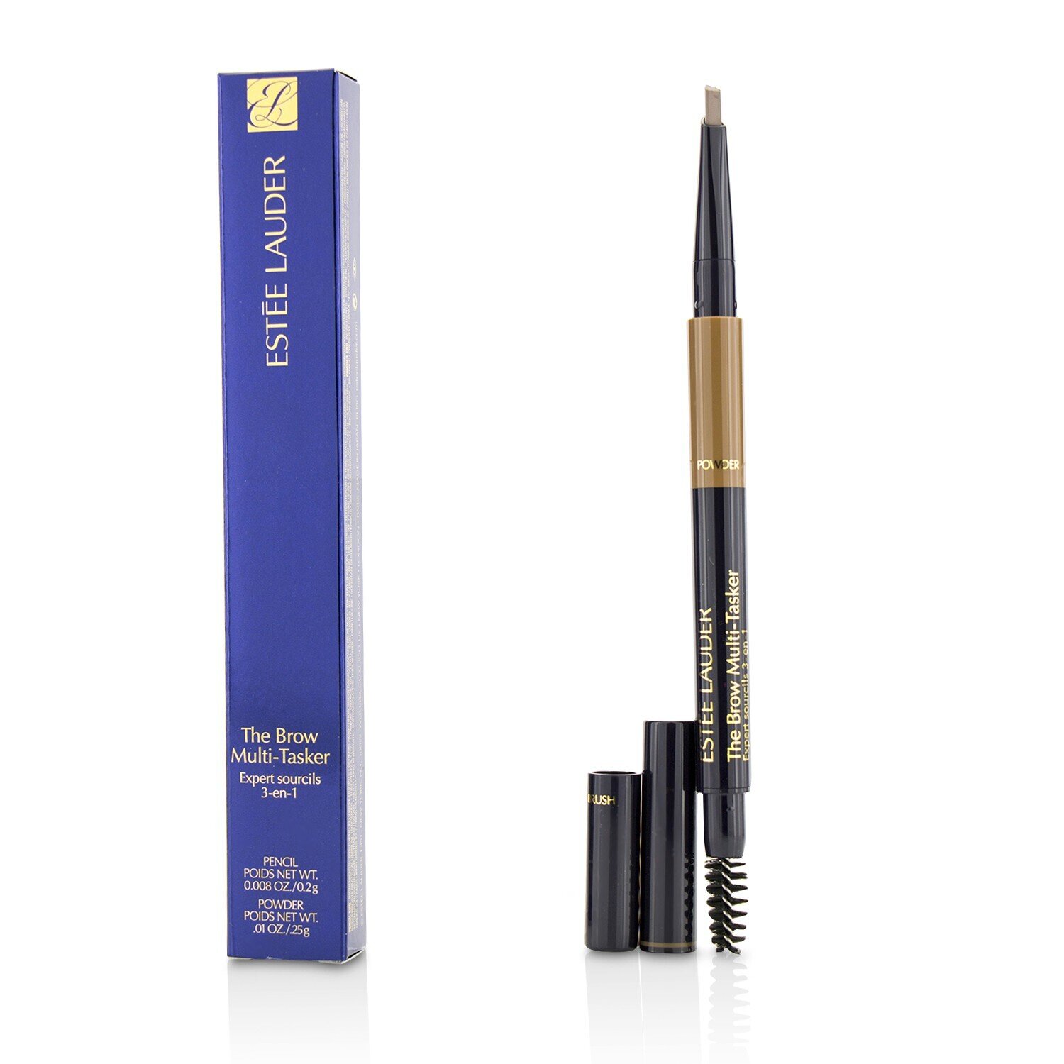 Estee Lauder The Brow MultiTasker 3 in 1 (Brow Pencil, Powder and Brush) 0.45g/0.018oz