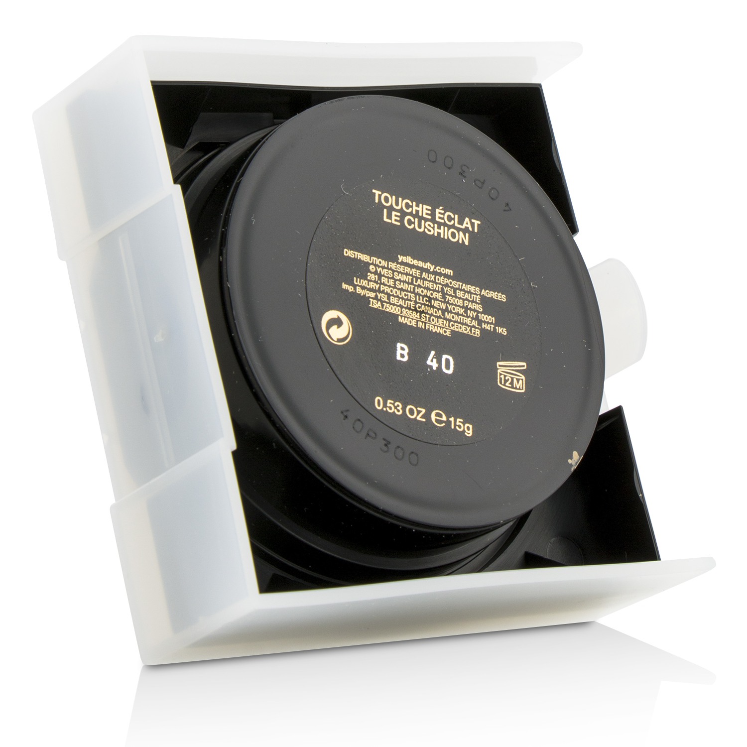 Yves Saint Laurent Touche Eclat Le Cushion Жидкая Компактная Основа Запасной Блок 15g/0.53oz