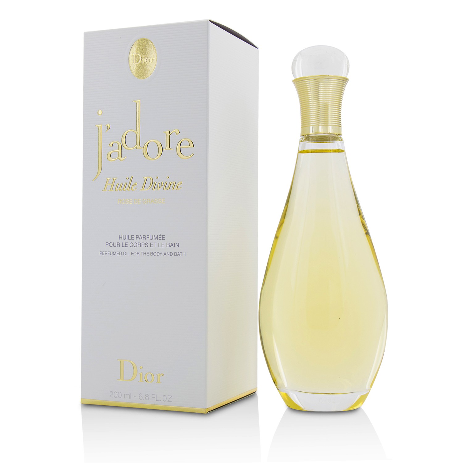 Christian Dior J'Adore Rose De Grasse Perfumed Oil For The Body & Bath 200ml/6.8oz