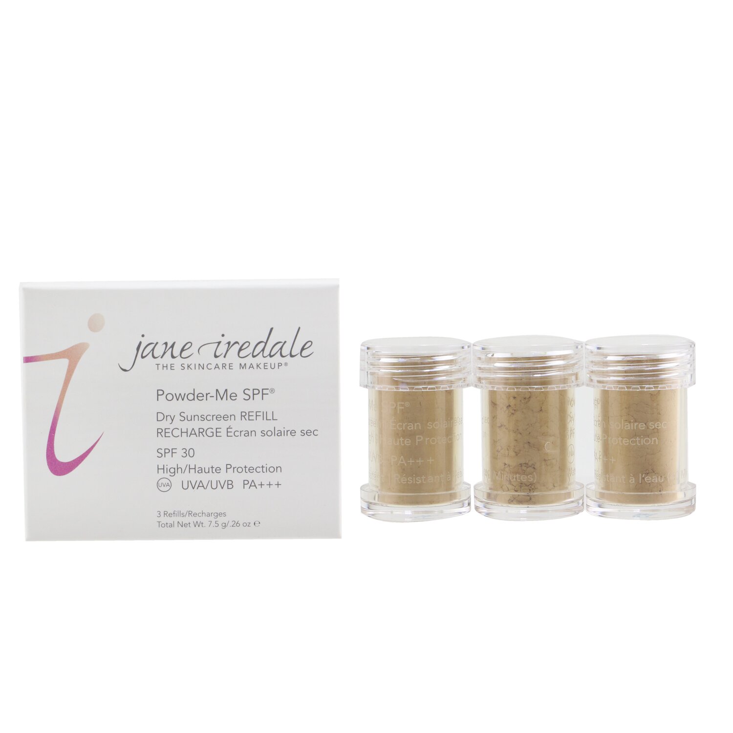 Jane Iredale Powder ME SPF Dry Sunscreen SPF 30 Refill 3x2.5g/0.09oz