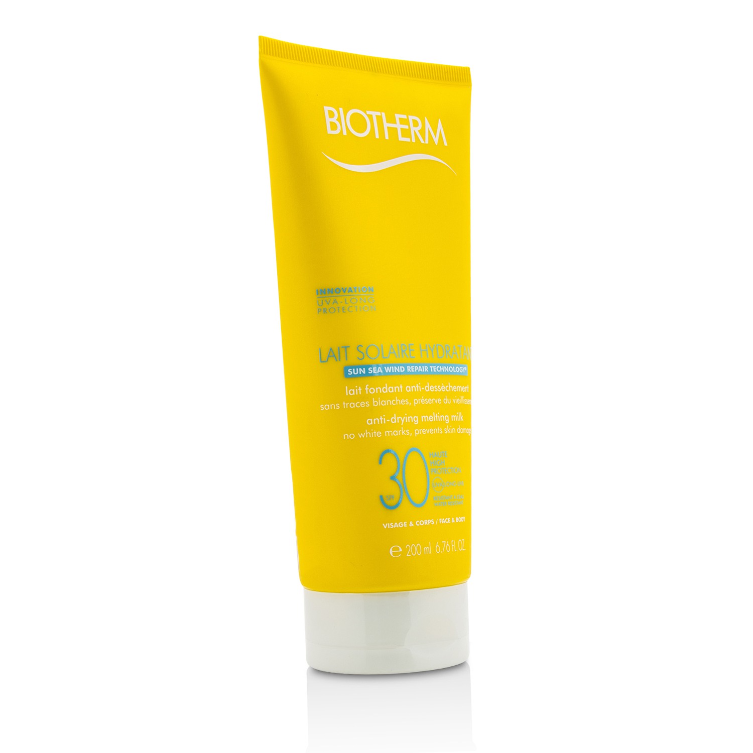 Biotherm Lait Solaire Hydratant Anti-Drying Melting Milk SPF 30 - For Face & Body 200ml/6.76oz