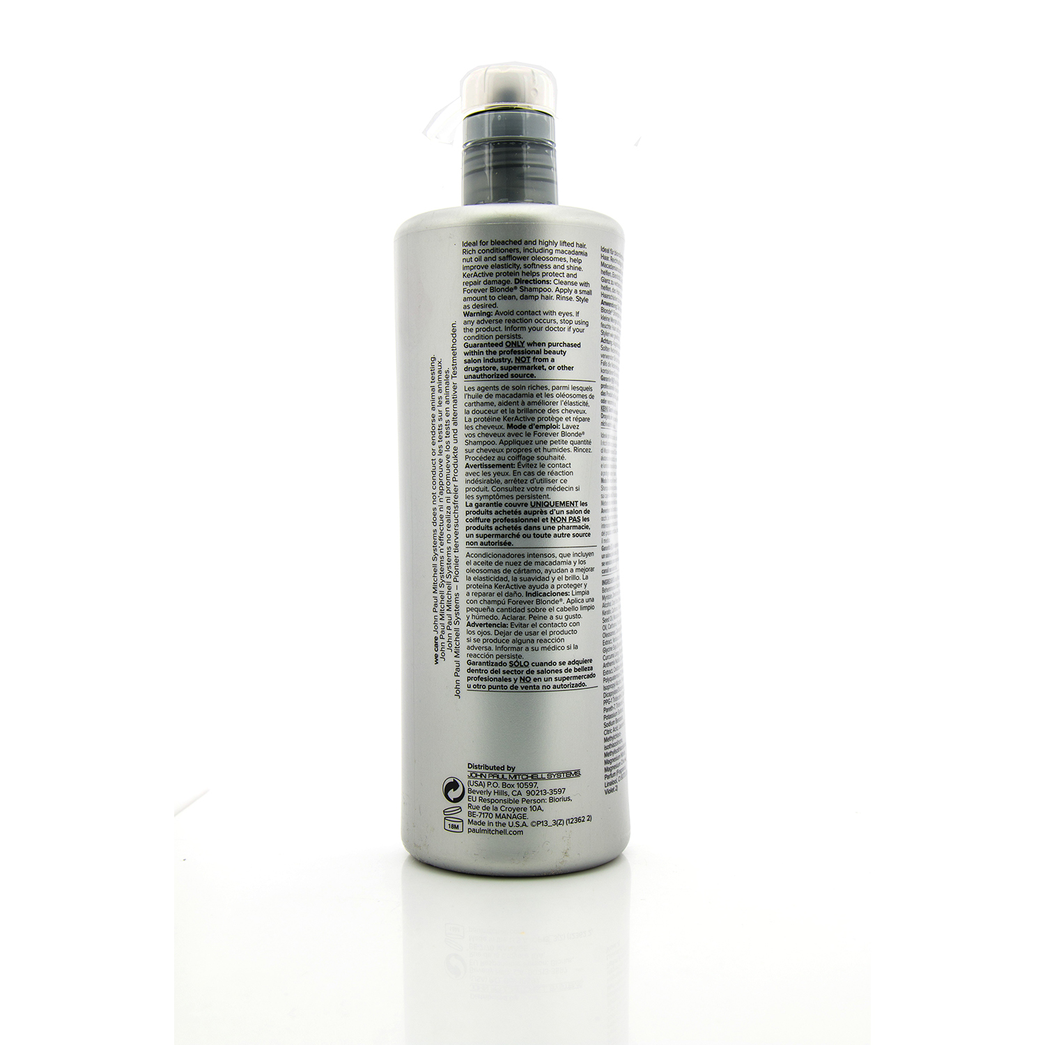 Paul Mitchell 寶羅米切  白金璀燦護髮素 710ml/24oz