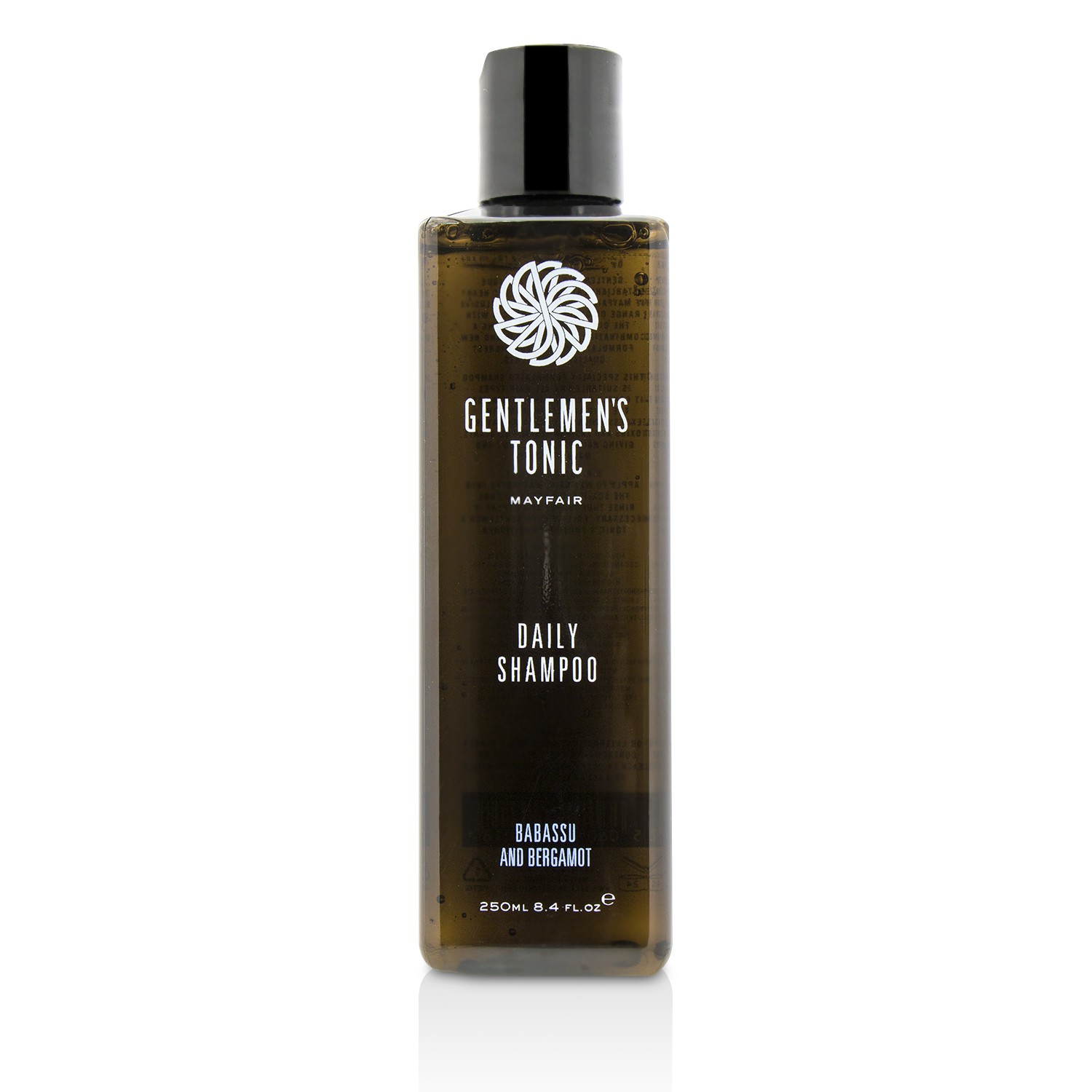 Gentlemen's Tonic Babassu and Bergamot Daily Shampoo 250ml/8.4oz