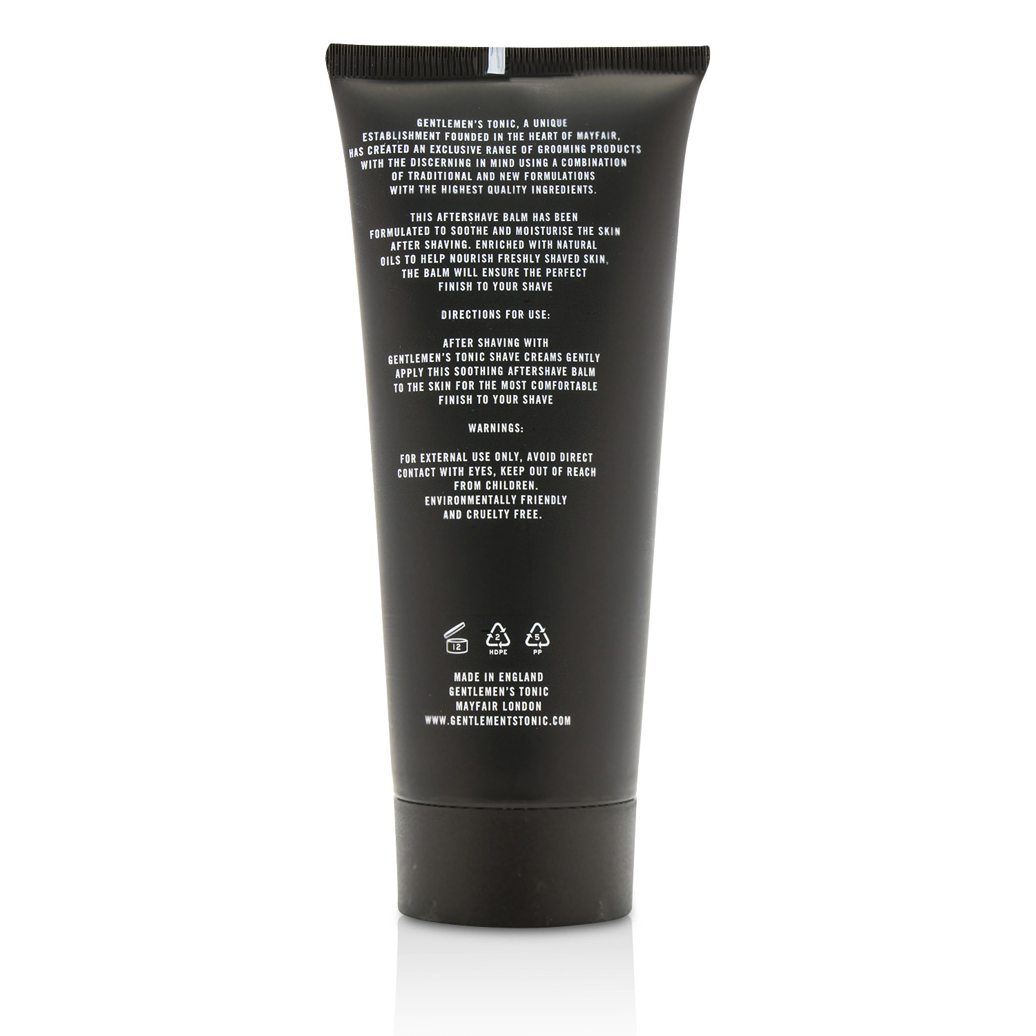 Gentlemen's Tonic Soothing Aftershave Balm - Babassu And Bergamot 100ml/3.4oz