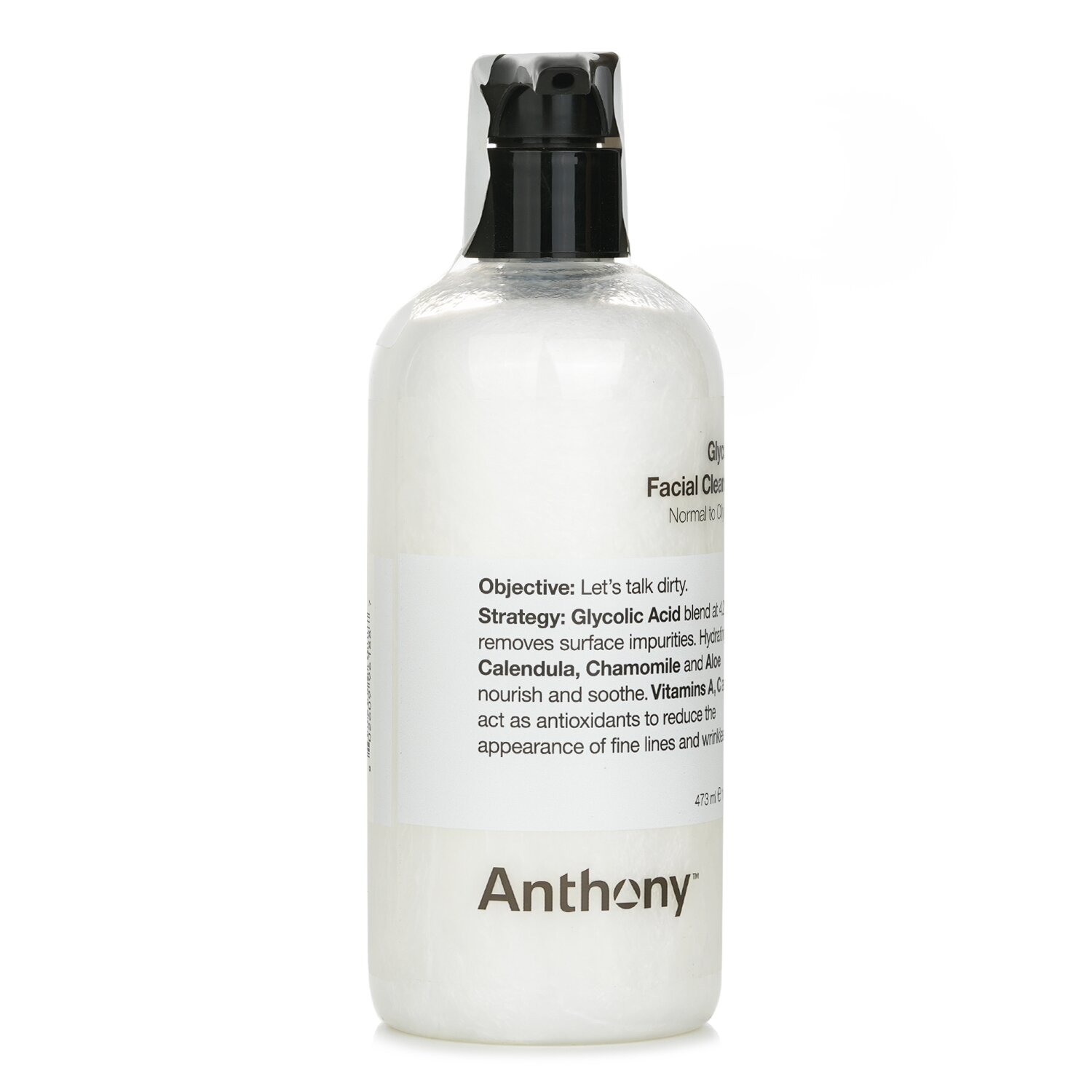 Anthony Logistics For Men Glycolic Facial Cleanser 473ml/16oz
