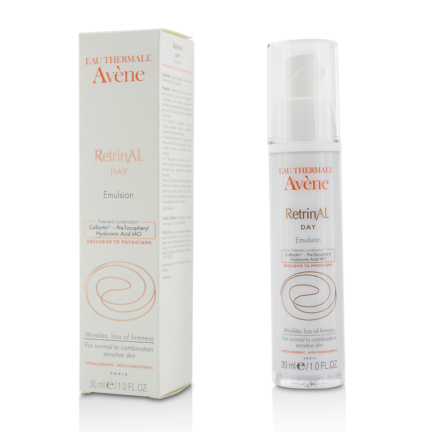 Avene RetrinAL DAY Emulsion - For Normal To Combination Sensitive Skin 30ml/1oz