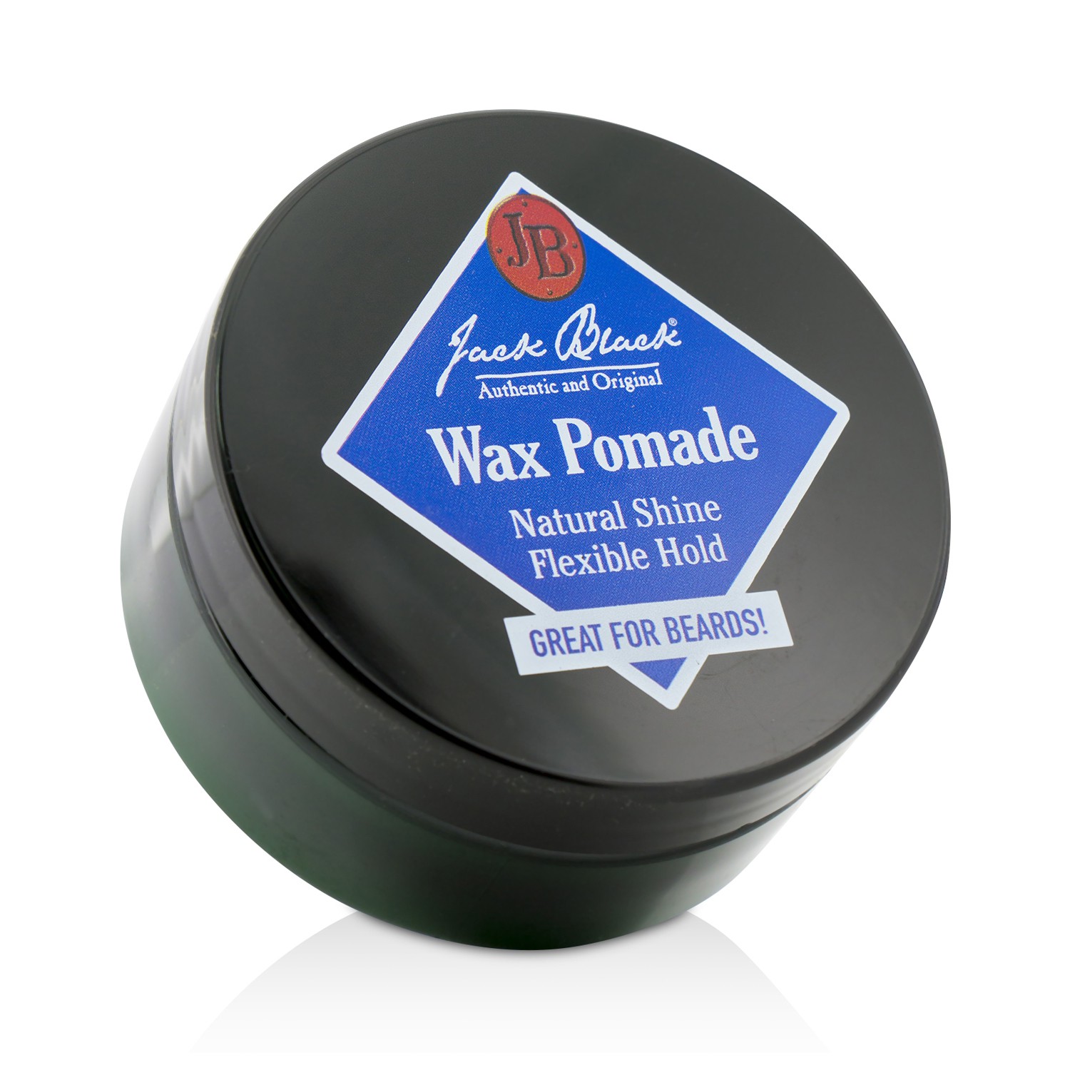Jack Black Wax Pomade (Natural Shine, Flexible Hold) 77g/2.75oz