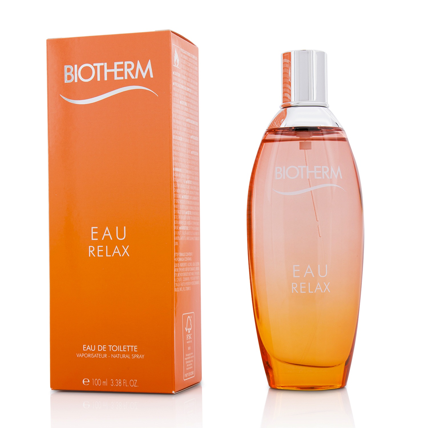 Biotherm Eau Relax Eau De Toilette Spray 100ml/3.38oz