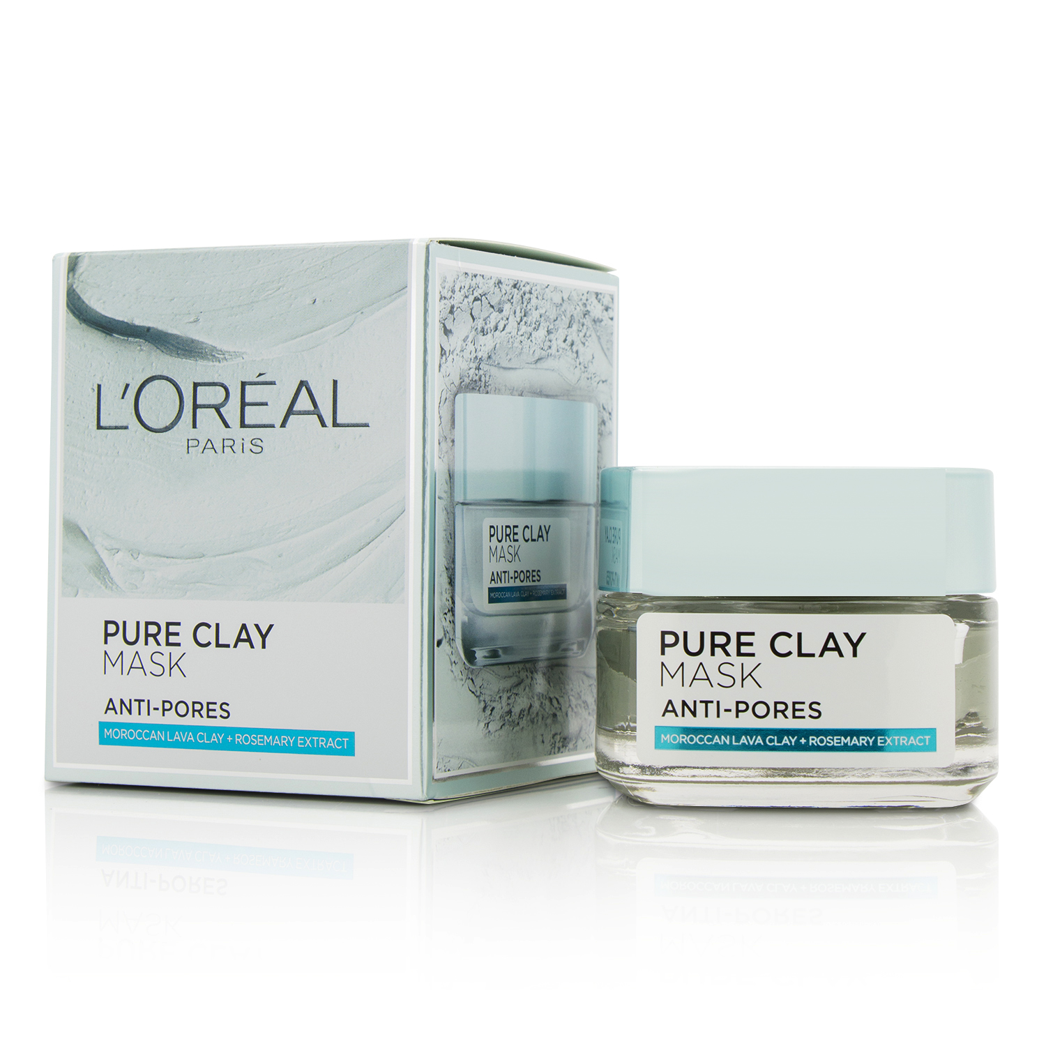 L'Oreal Pure Clay Mascarilla Anti-Poros 50g/1.7oz