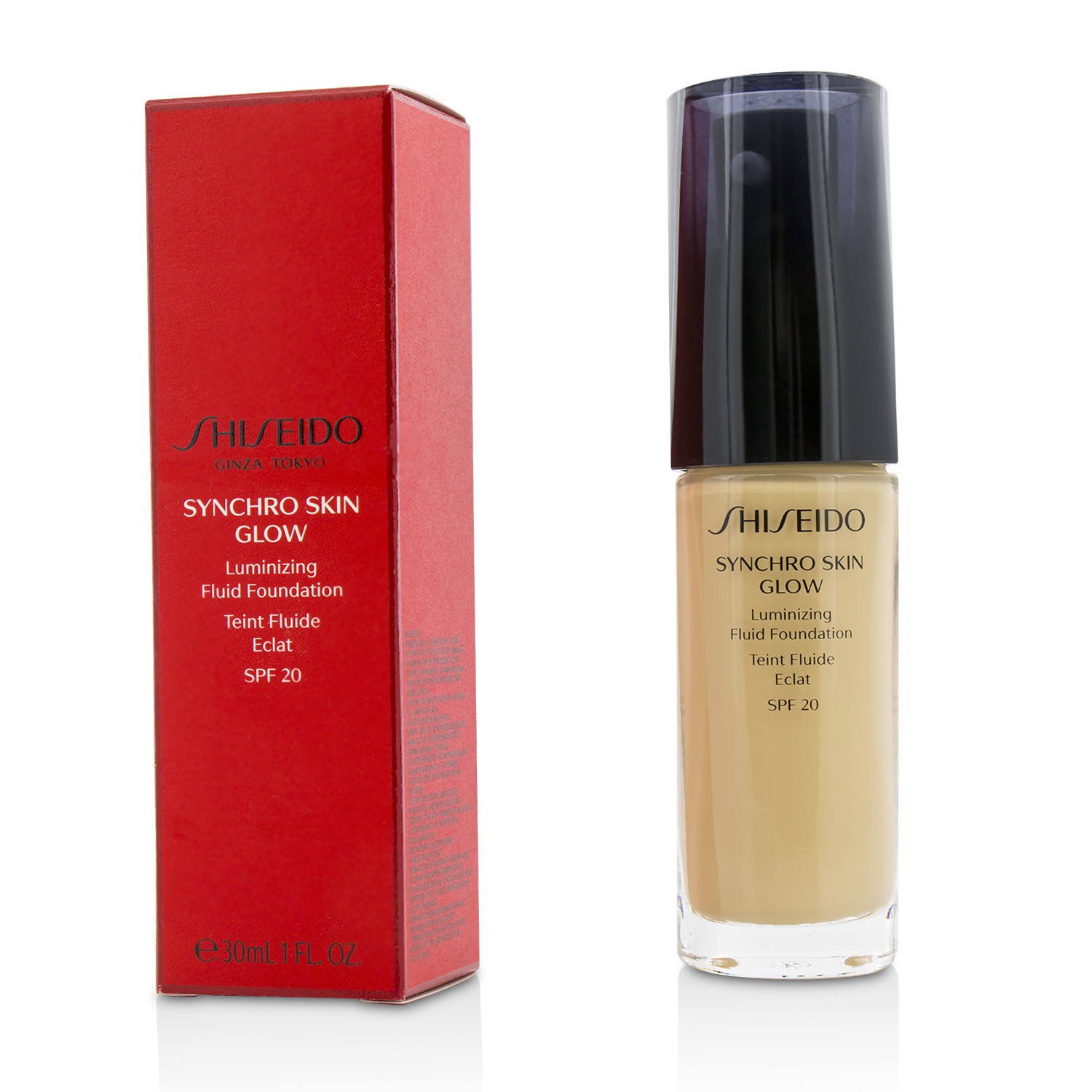 Shiseido Synchro Skin Glow Luminizing Fluid Foundation SPF 20 30ml/1oz