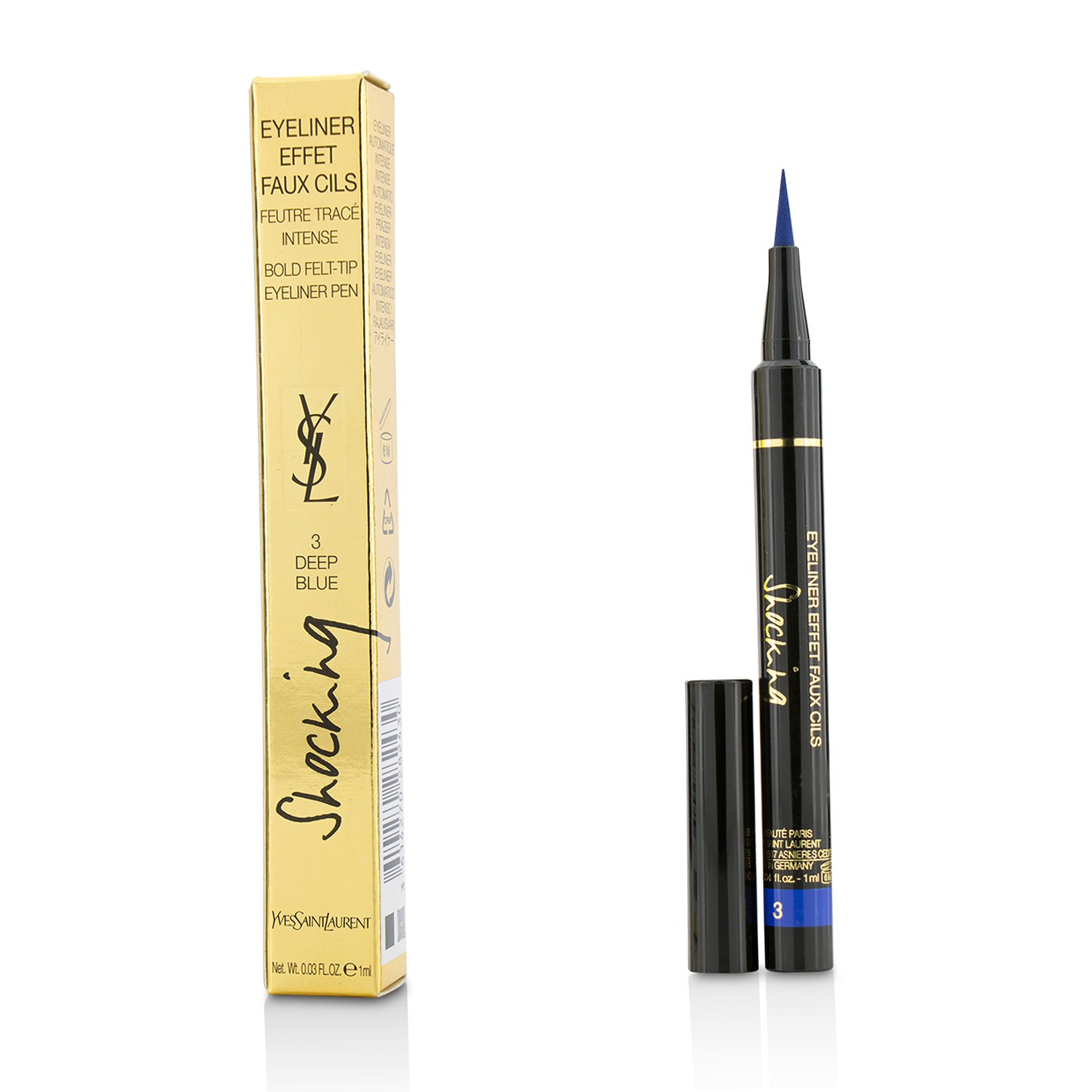 Yves Saint Laurent Eyeliner Effet Faux Cils Shocking (Bold Felt Tip Eyeliner Pen) 1ml/0.03oz