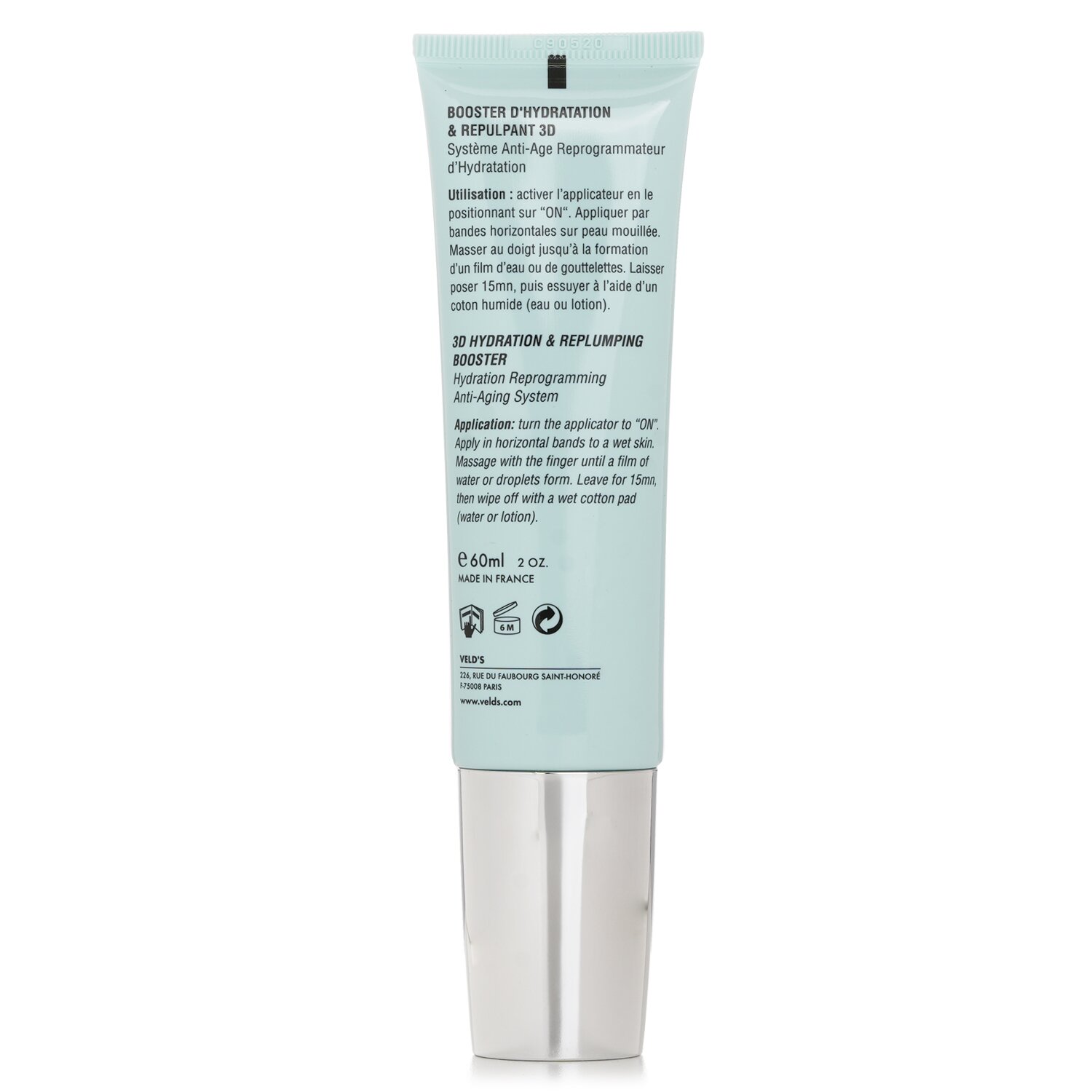 Veld's AGE 2O Deep Hydration Anti-Aging Mask 60ml/2oz