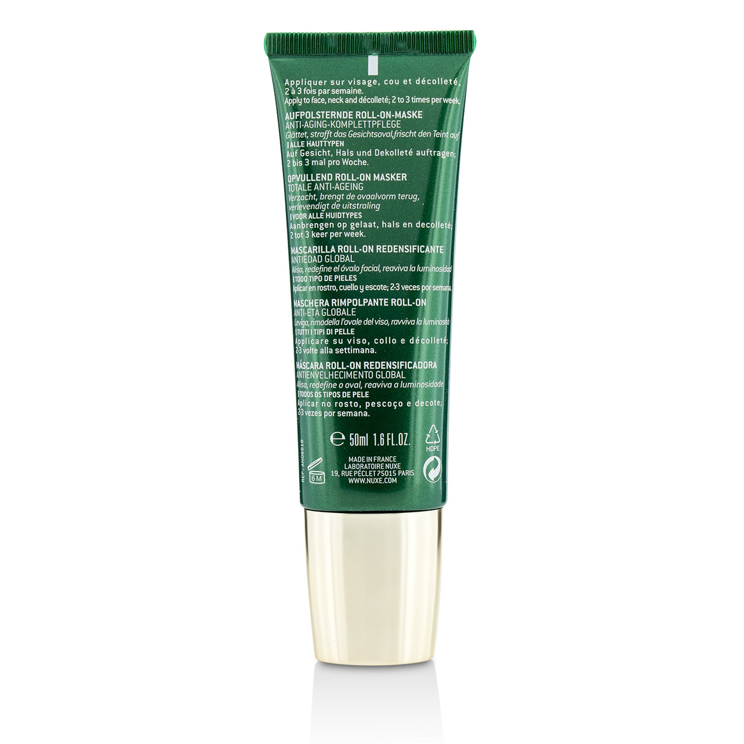 Nuxe Nuxuriance Ultra Global Anti-Aging Re-Plumping Roll-On Mask - All Skin Types 50ml/1.6oz