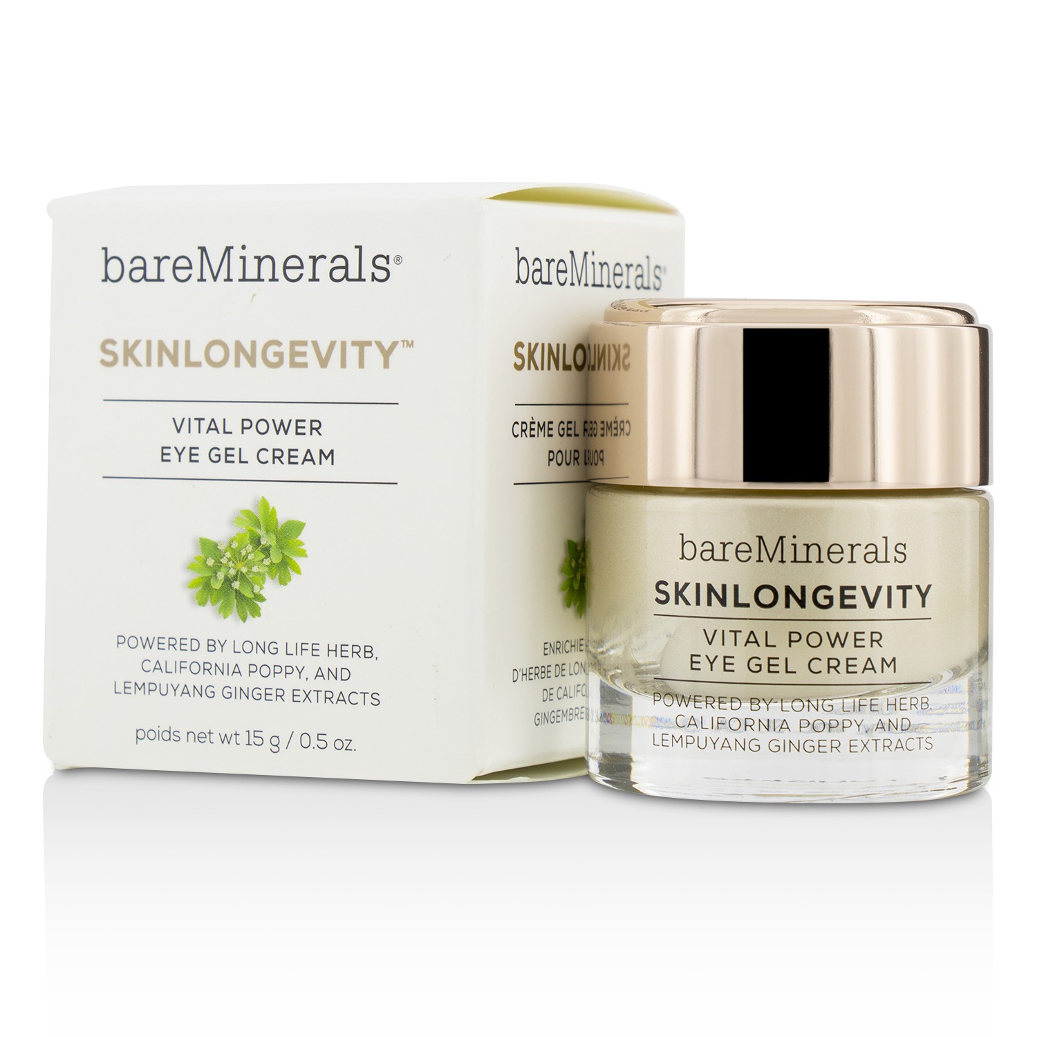 BareMinerals Skinlongevity Vital Power Eye Gel Cream Picture Color