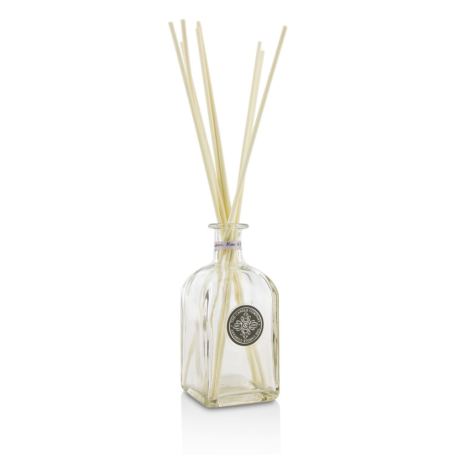 The Candle Company Reed Diffuser with Essential Oils - Jasmine, Rose & Cranberry 200ml/6.76oz