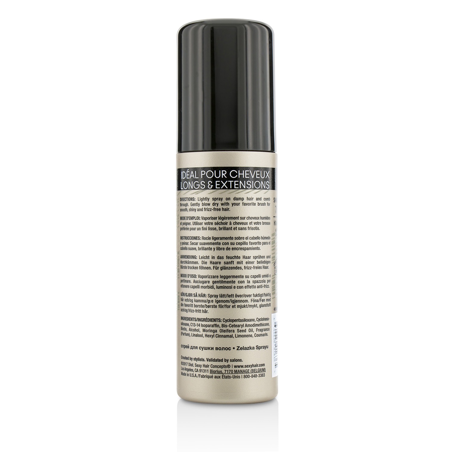 Sexy Hair Concepts Spray do stylizacji włosówLong Sexy Hair Luxe Blow Out Soft & Gentle Blow Dry Spray 125ml/4.2oz